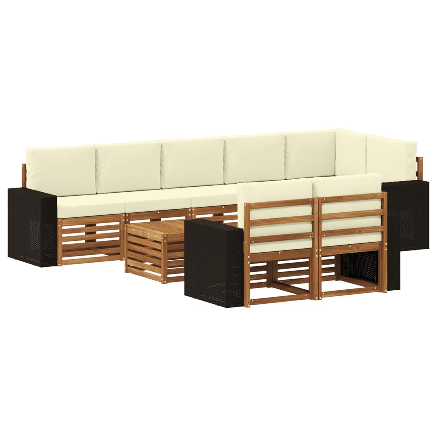 Sofa-Sets Massief Acaciahout is nu te koop bij PeponiXL, paradijselijk wonen!