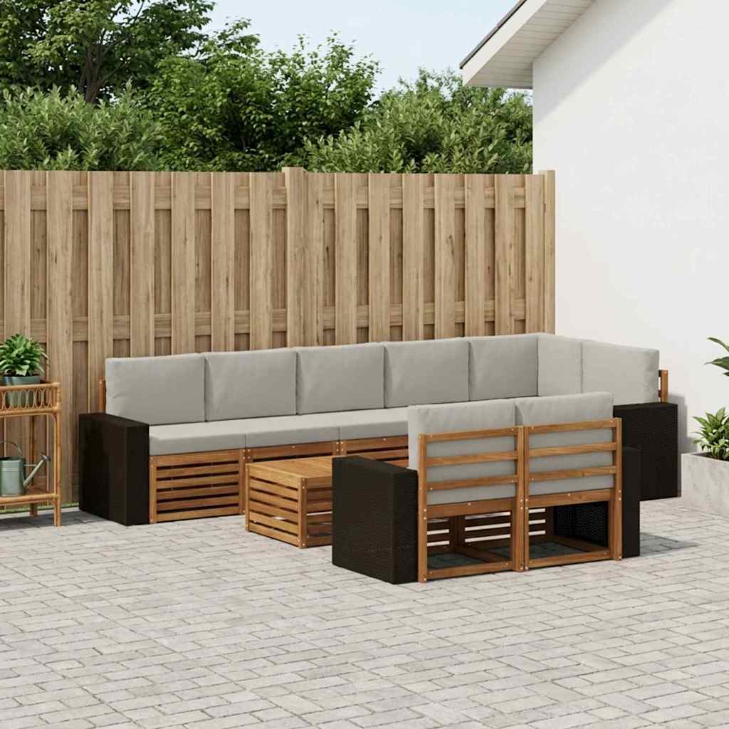 Sofa-Sets Massief Acaciahout is nu te koop bij PeponiXL, paradijselijk wonen!