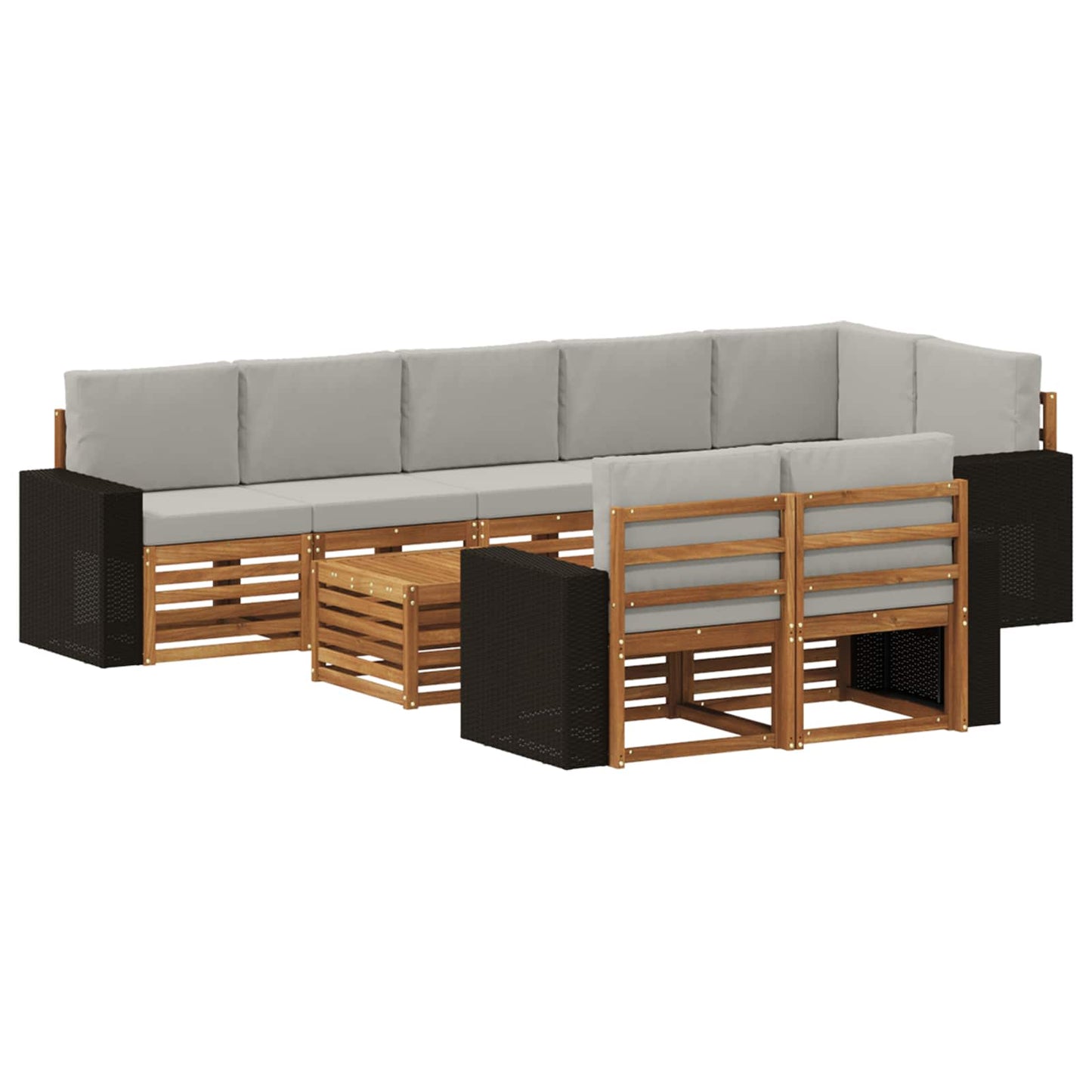 Sofa-Sets Massief Acaciahout is nu te koop bij PeponiXL, paradijselijk wonen!