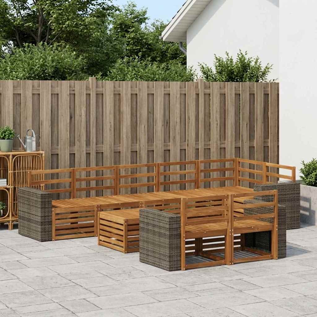 Sofa-Sets Massief Acaciahout is nu te koop bij PeponiXL, paradijselijk wonen!