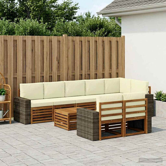 Sofa-Sets Massief Acaciahout is nu te koop bij PeponiXL, paradijselijk wonen!