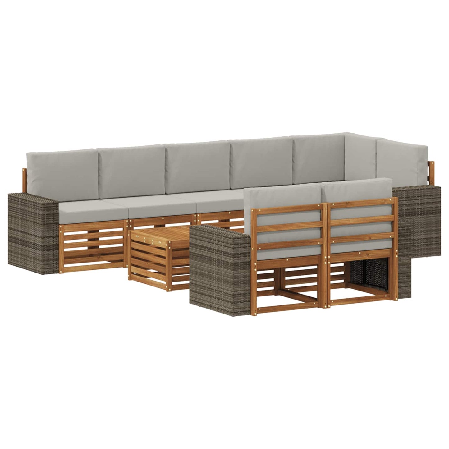 Sofa-Sets Massief Acaciahout is nu te koop bij PeponiXL, paradijselijk wonen!