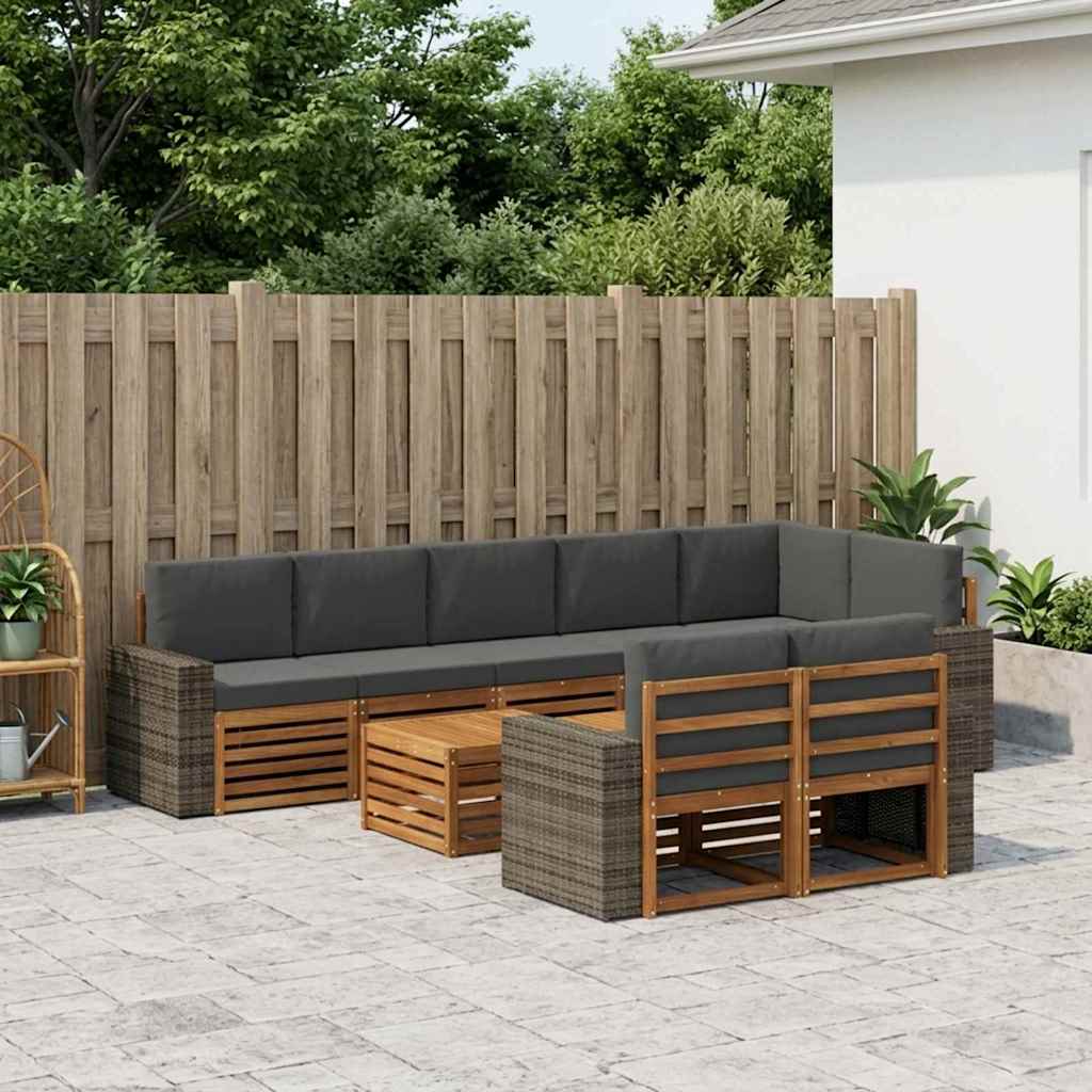Sofa-Sets Massief Acaciahout is nu te koop bij PeponiXL, paradijselijk wonen!