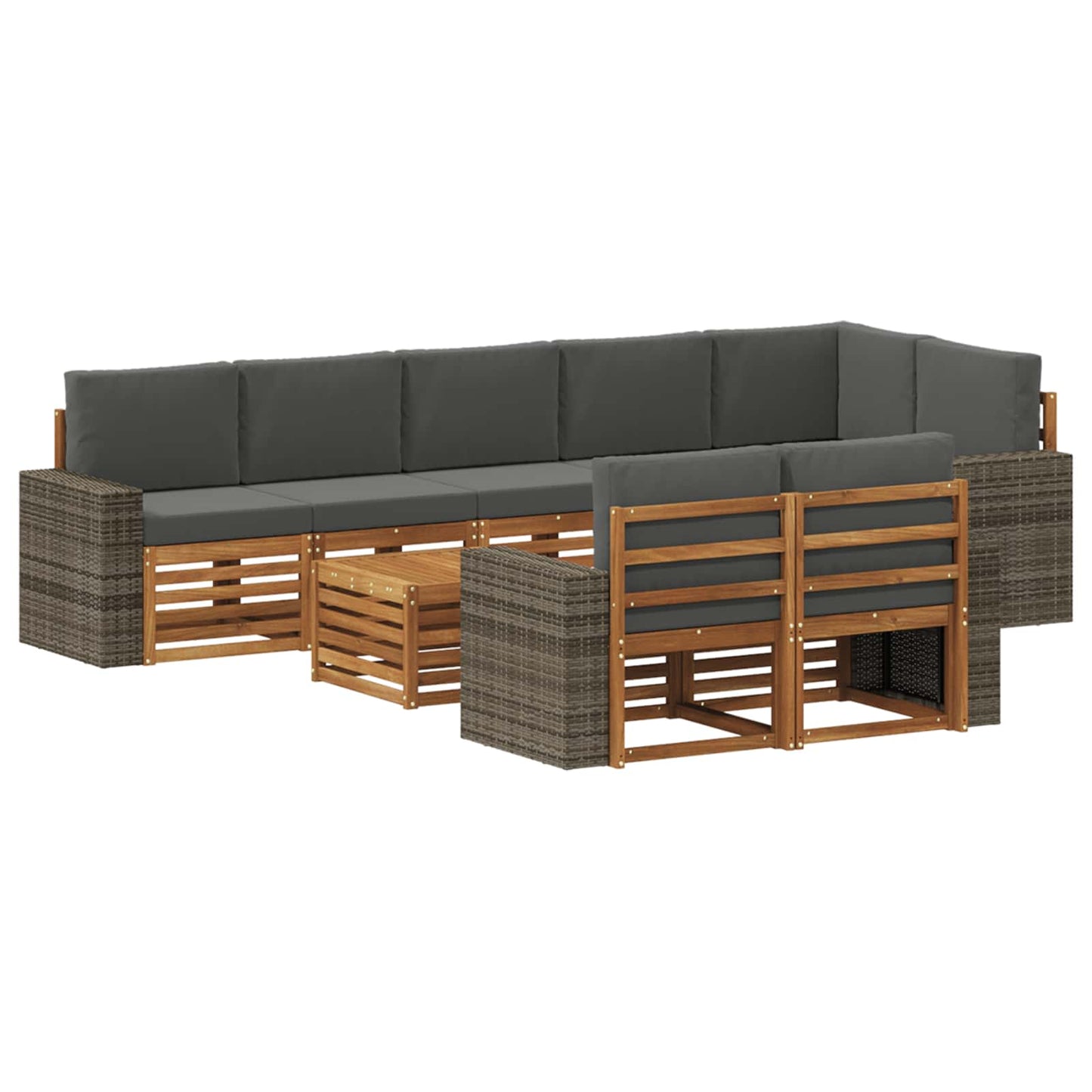 Sofa-Sets Massief Acaciahout is nu te koop bij PeponiXL, paradijselijk wonen!