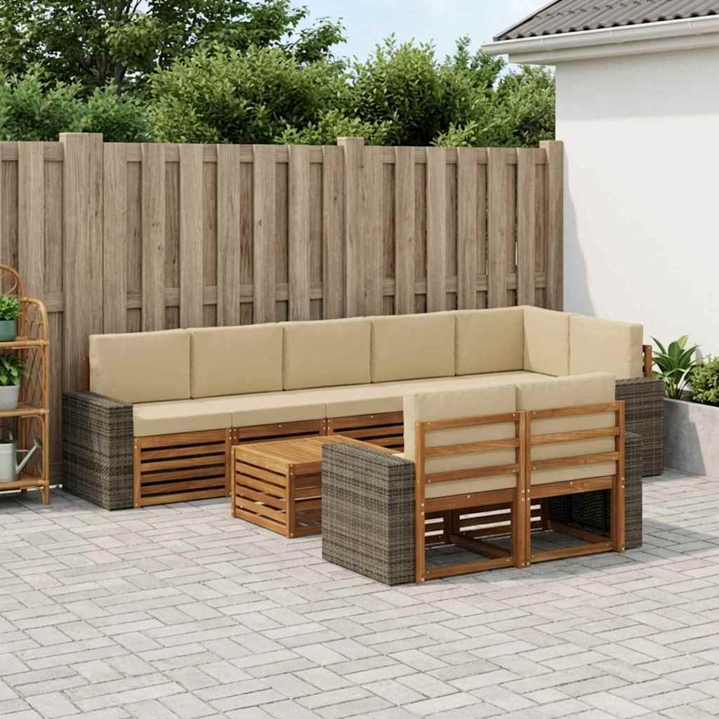 Sofa-Sets Massief Acaciahout is nu te koop bij PeponiXL, paradijselijk wonen!