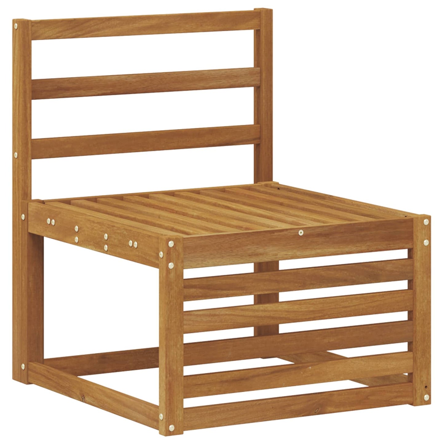 Buiten bankenset 7 pcs Naturel Massief Acaciahout is nu te koop bij PeponiXL, paradijselijk wonen!