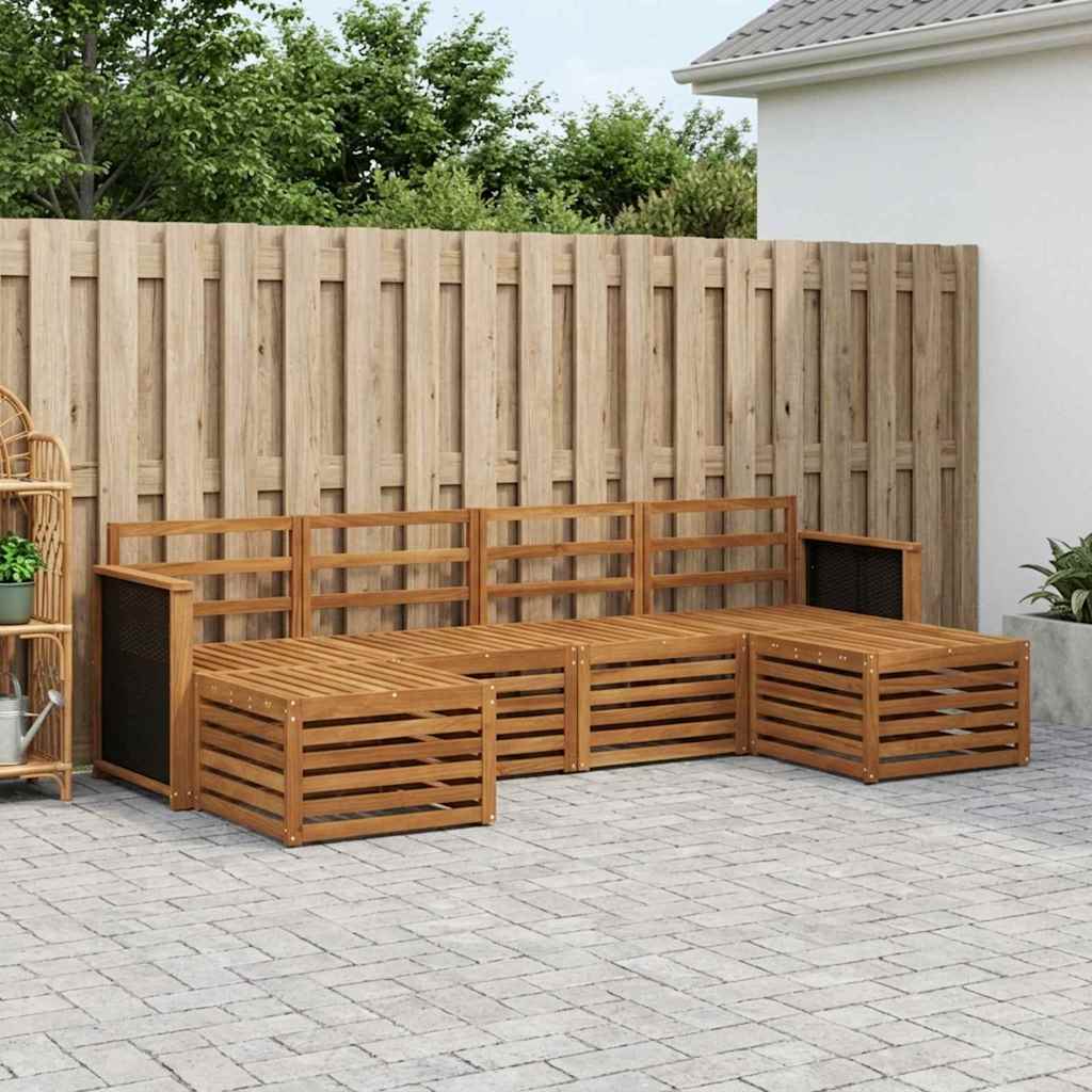 Sofa-Sets Massief Acaciahout is nu te koop bij PeponiXL, paradijselijk wonen!