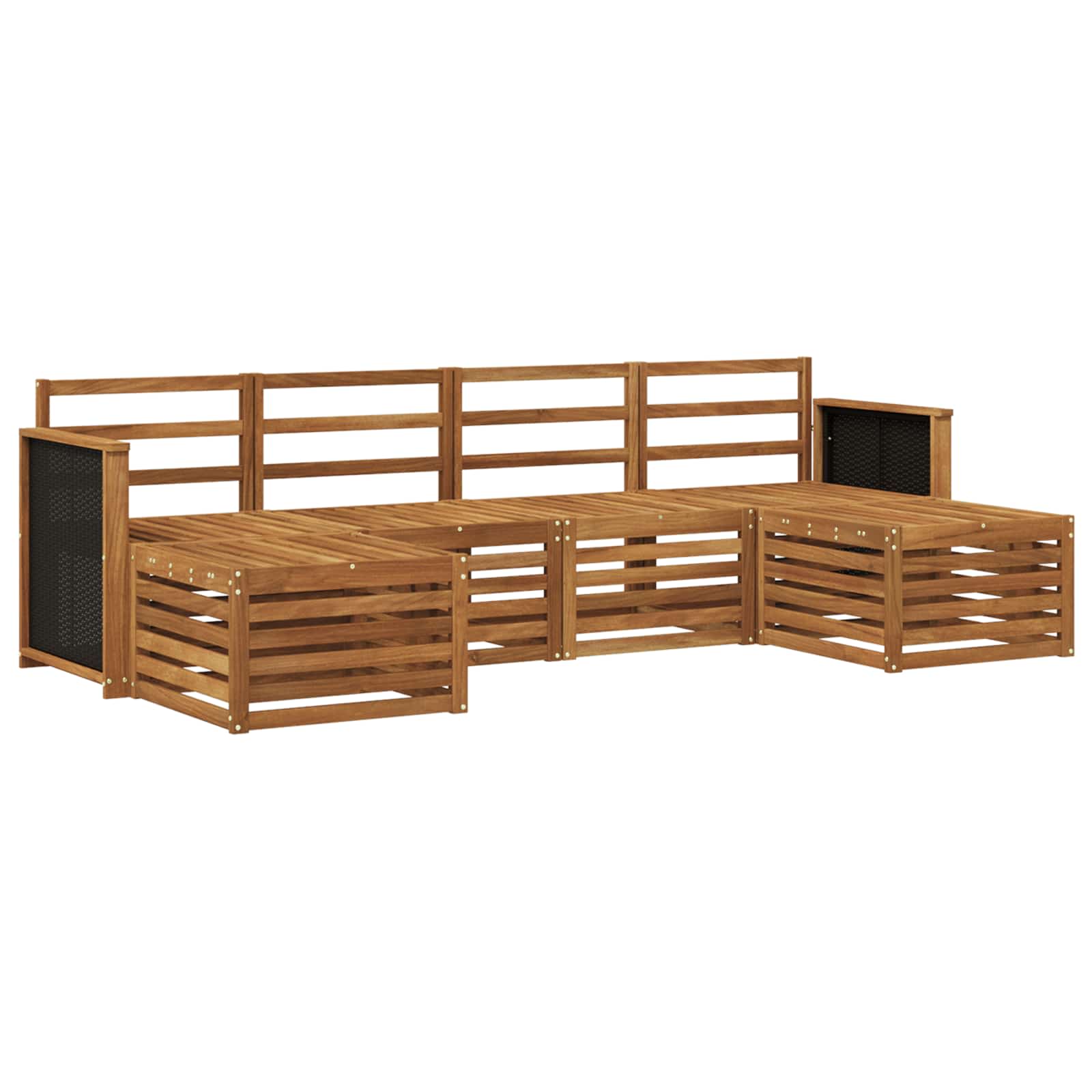 Sofa-Sets Massief Acaciahout is nu te koop bij PeponiXL, paradijselijk wonen!