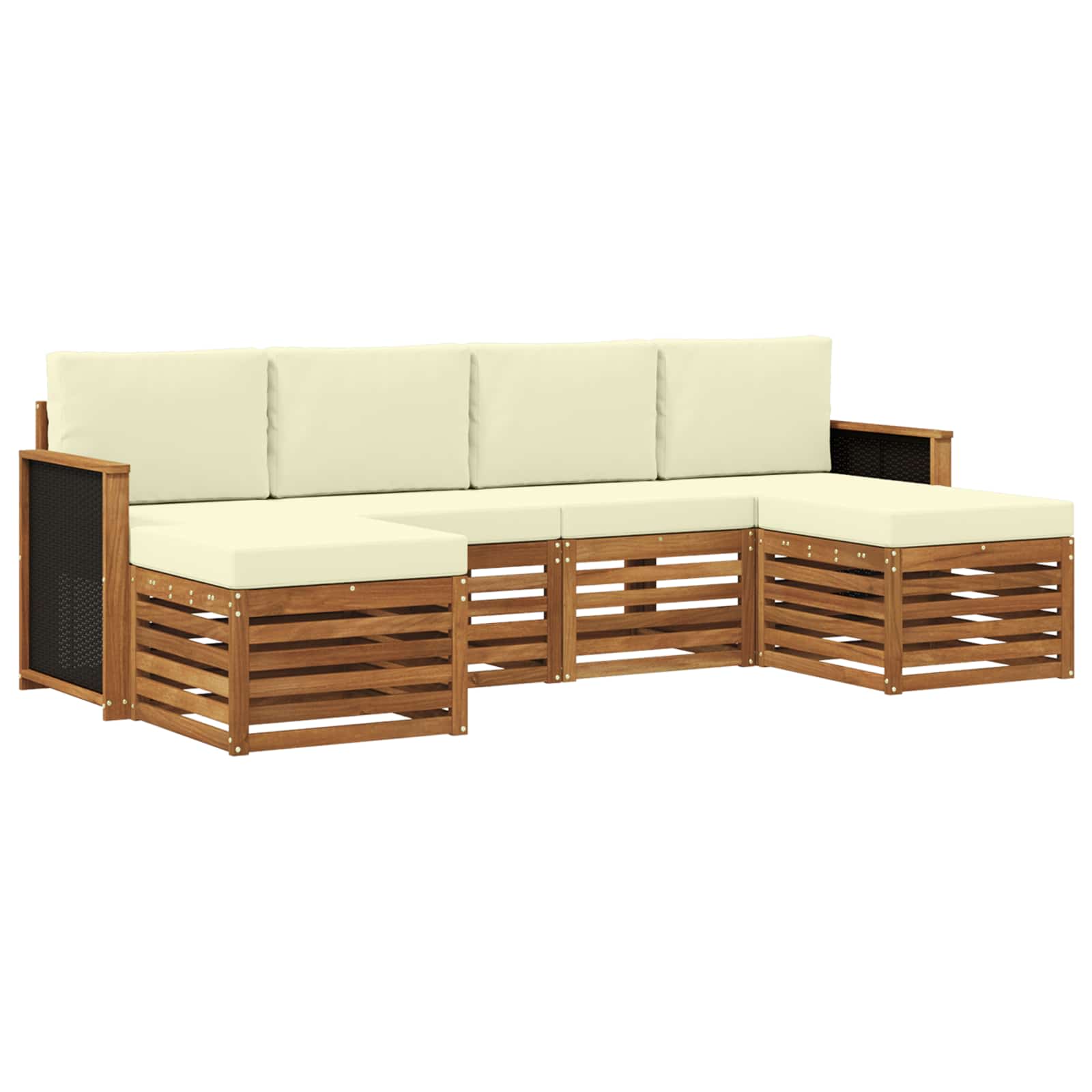 Sofa-Sets Massief Acaciahout is nu te koop bij PeponiXL, paradijselijk wonen!