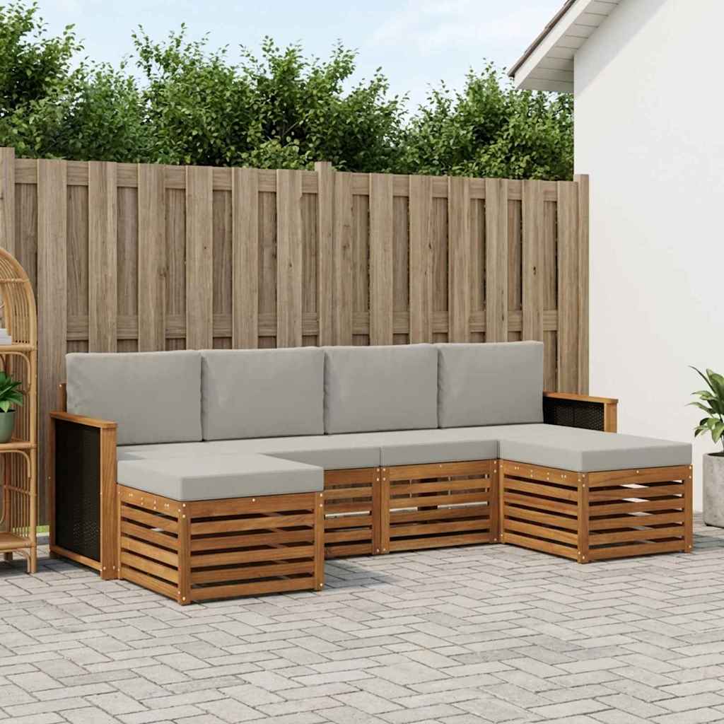 Sofa-Sets Massief Acaciahout is nu te koop bij PeponiXL, paradijselijk wonen!