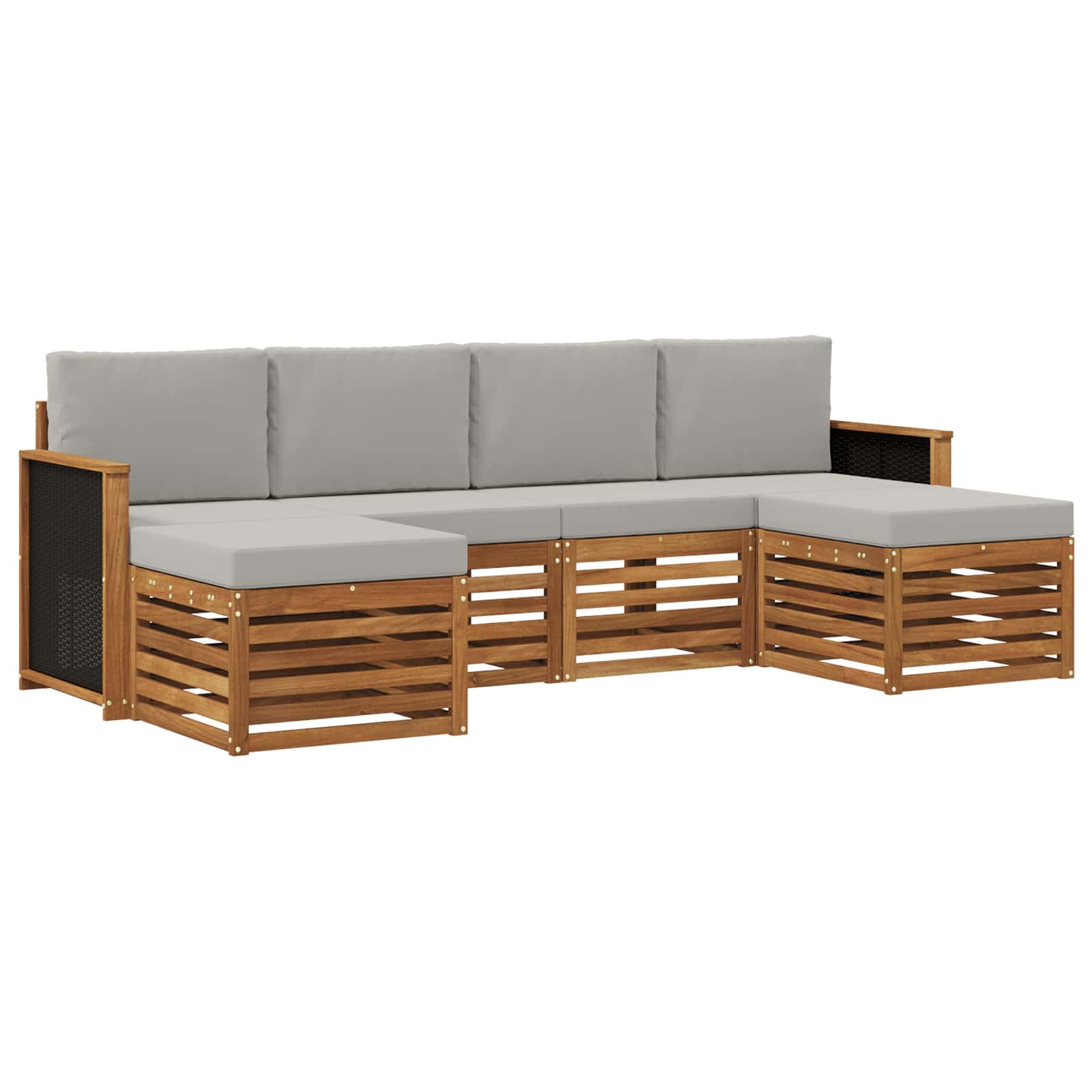 Sofa-Sets Massief Acaciahout is nu te koop bij PeponiXL, paradijselijk wonen!