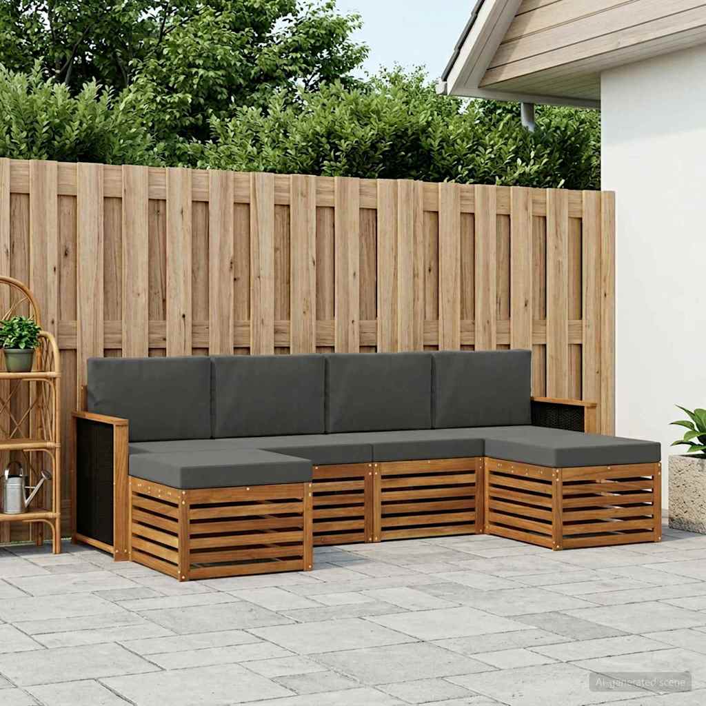 Sofa-Sets Massief Acaciahout is nu te koop bij PeponiXL, paradijselijk wonen!