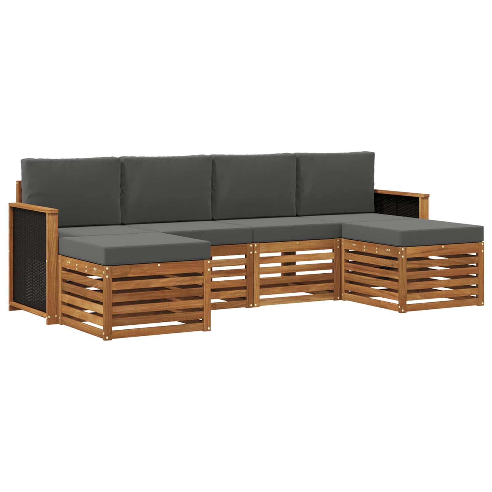 Sofa-Sets Massief Acaciahout is nu te koop bij PeponiXL, paradijselijk wonen!