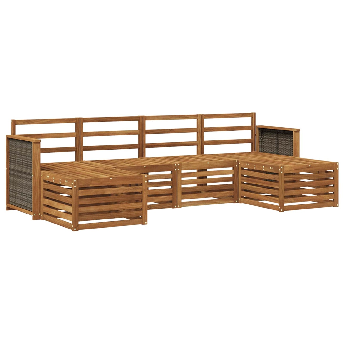 Sofa-Sets Massief Acaciahout is nu te koop bij PeponiXL, paradijselijk wonen!