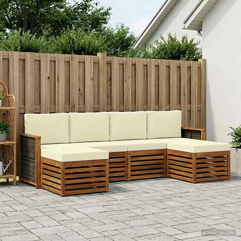 Sofa-Sets Massief Acaciahout is nu te koop bij PeponiXL, paradijselijk wonen!