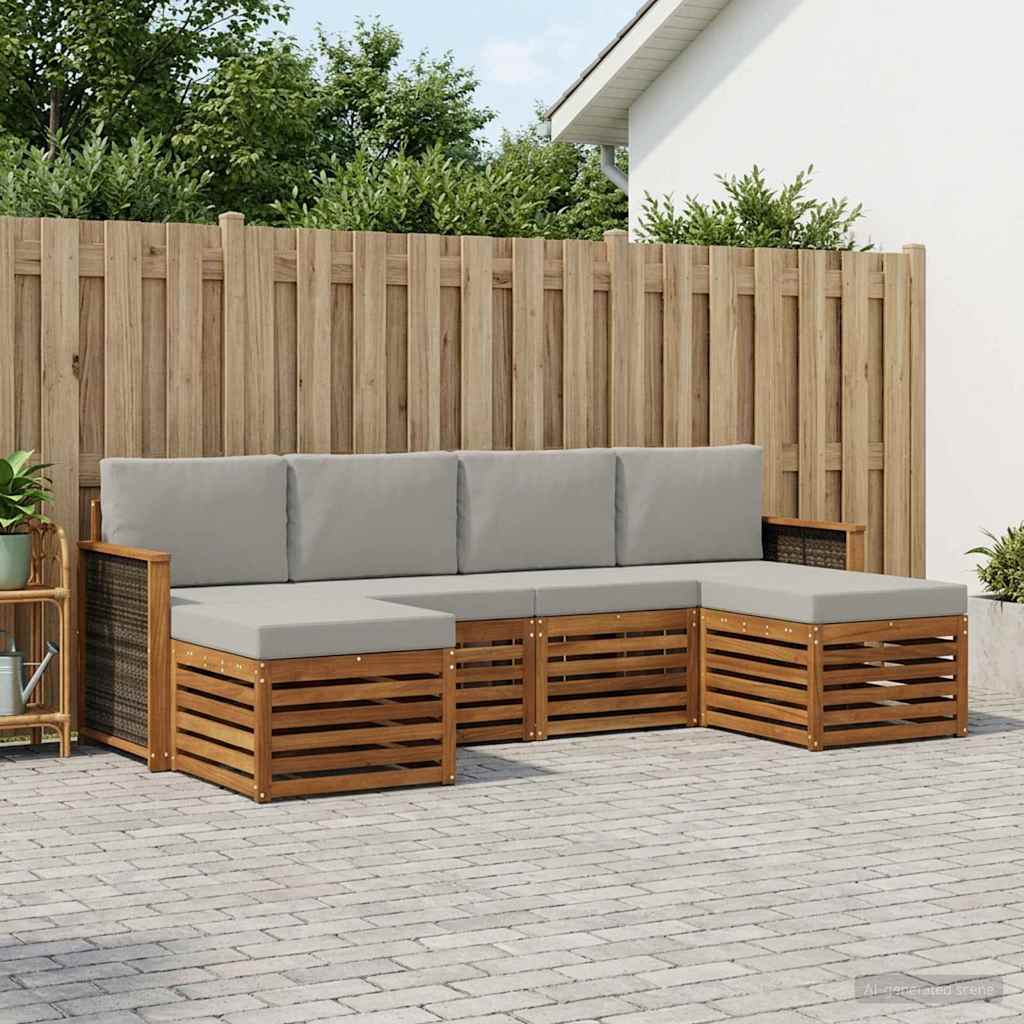 Sofa-Sets Massief Acaciahout is nu te koop bij PeponiXL, paradijselijk wonen!