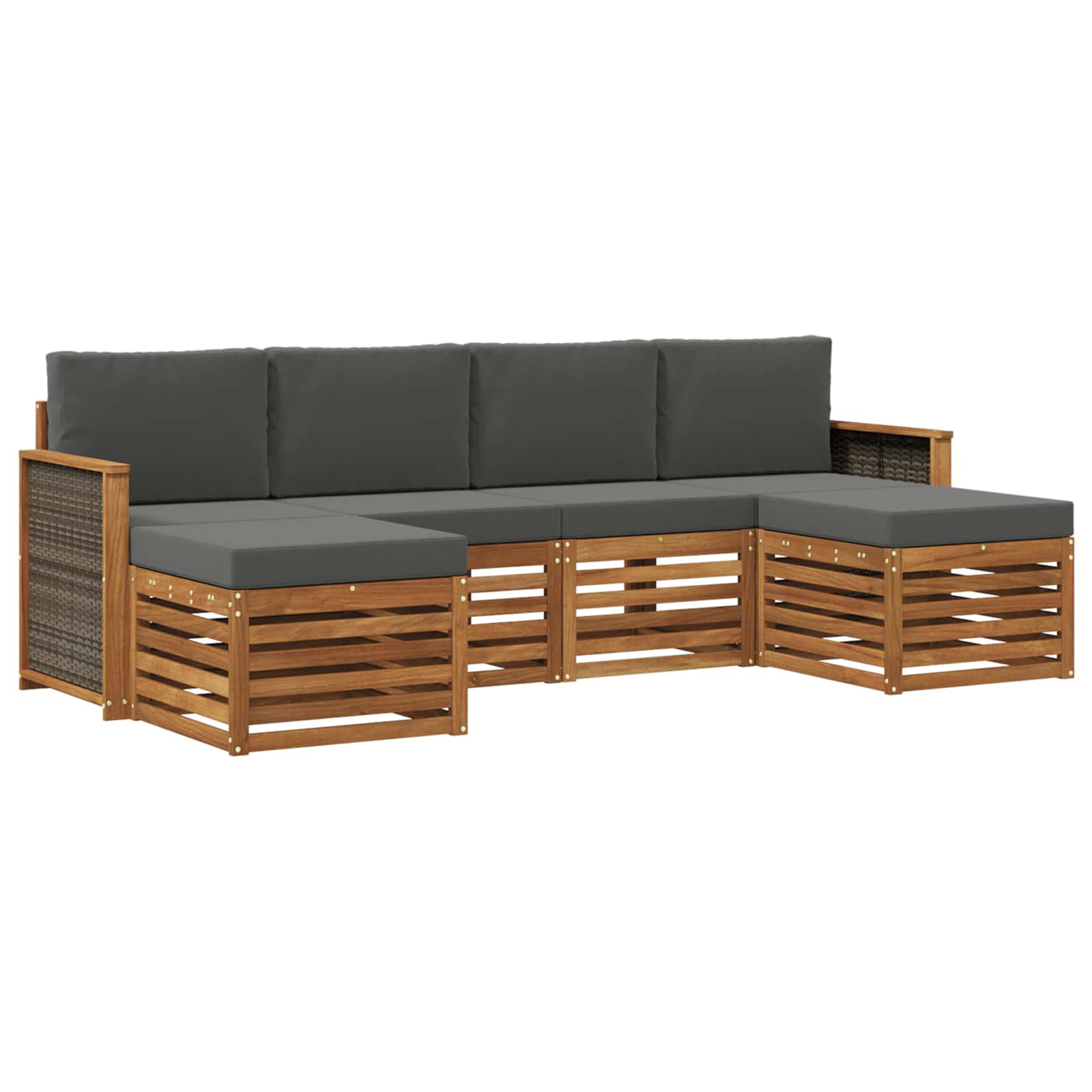 Sofa-Sets Massief Acaciahout is nu te koop bij PeponiXL, paradijselijk wonen!
