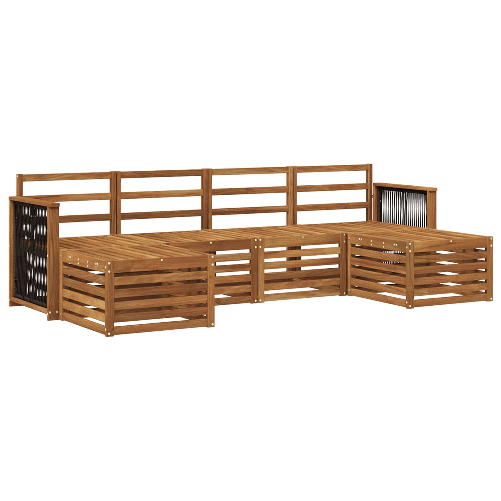 Sofa-Sets Massief Acaciahout is nu te koop bij PeponiXL, paradijselijk wonen!
