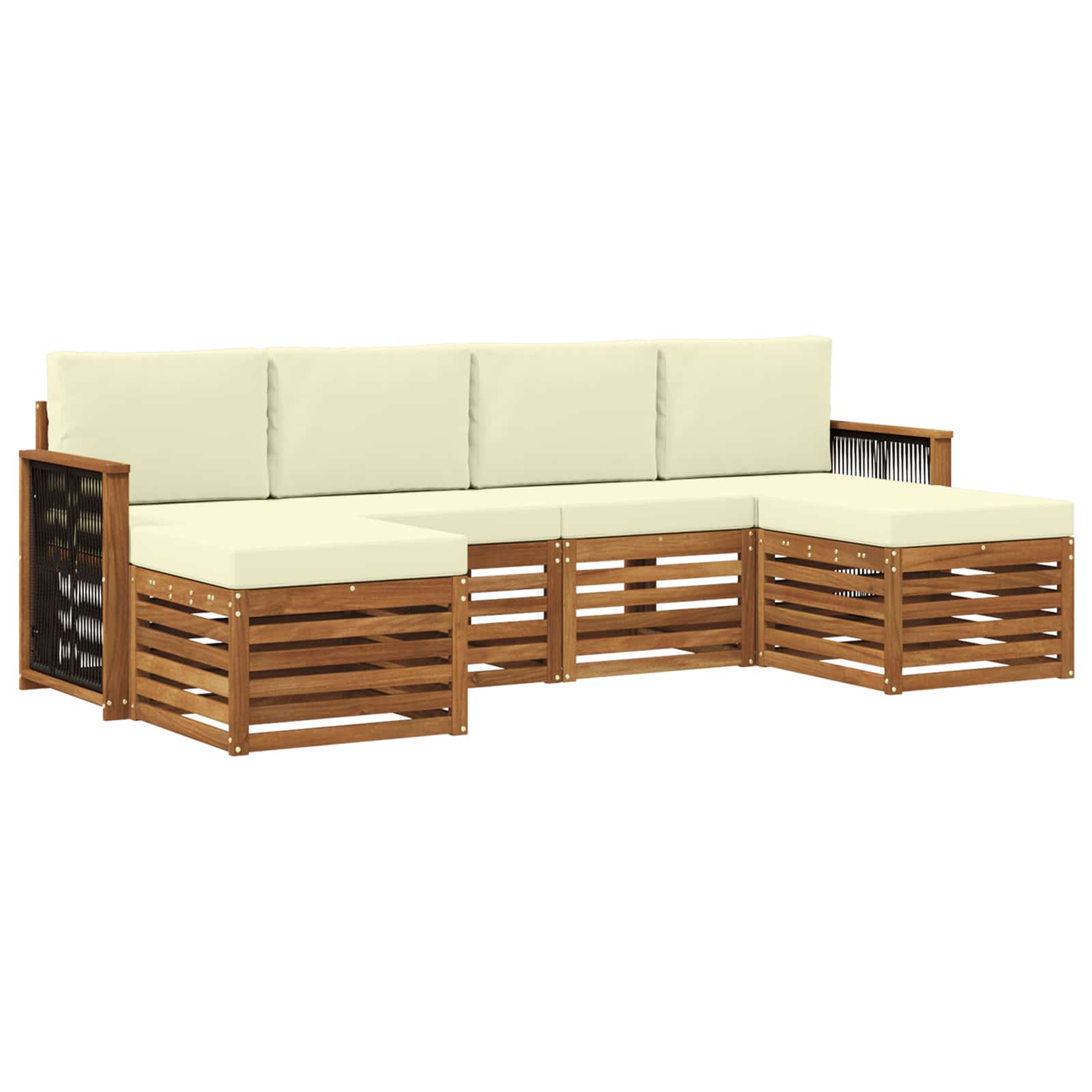 Sofa-Sets Massief Acaciahout is nu te koop bij PeponiXL, paradijselijk wonen!