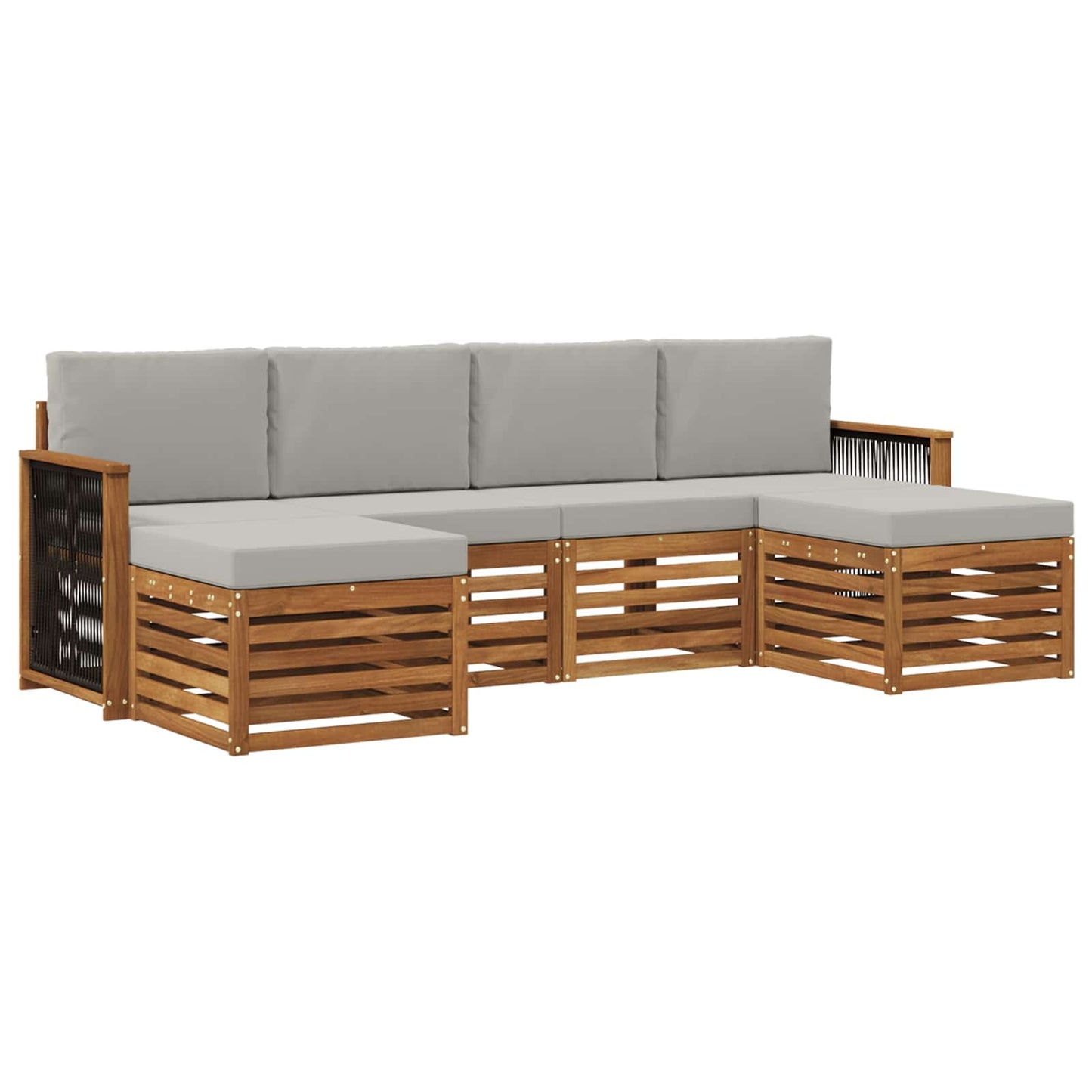 Sofa-Sets Massief Acaciahout is nu te koop bij PeponiXL, paradijselijk wonen!
