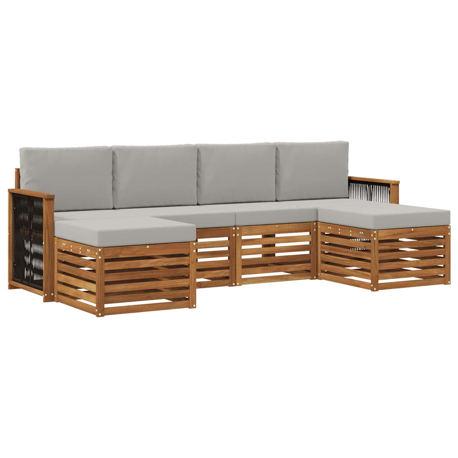 Sofa-Sets Massief Acaciahout is nu te koop bij PeponiXL, paradijselijk wonen!