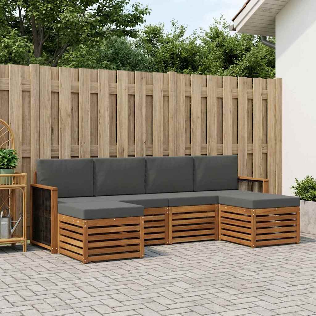 Sofa-Sets Massief Acaciahout is nu te koop bij PeponiXL, paradijselijk wonen!