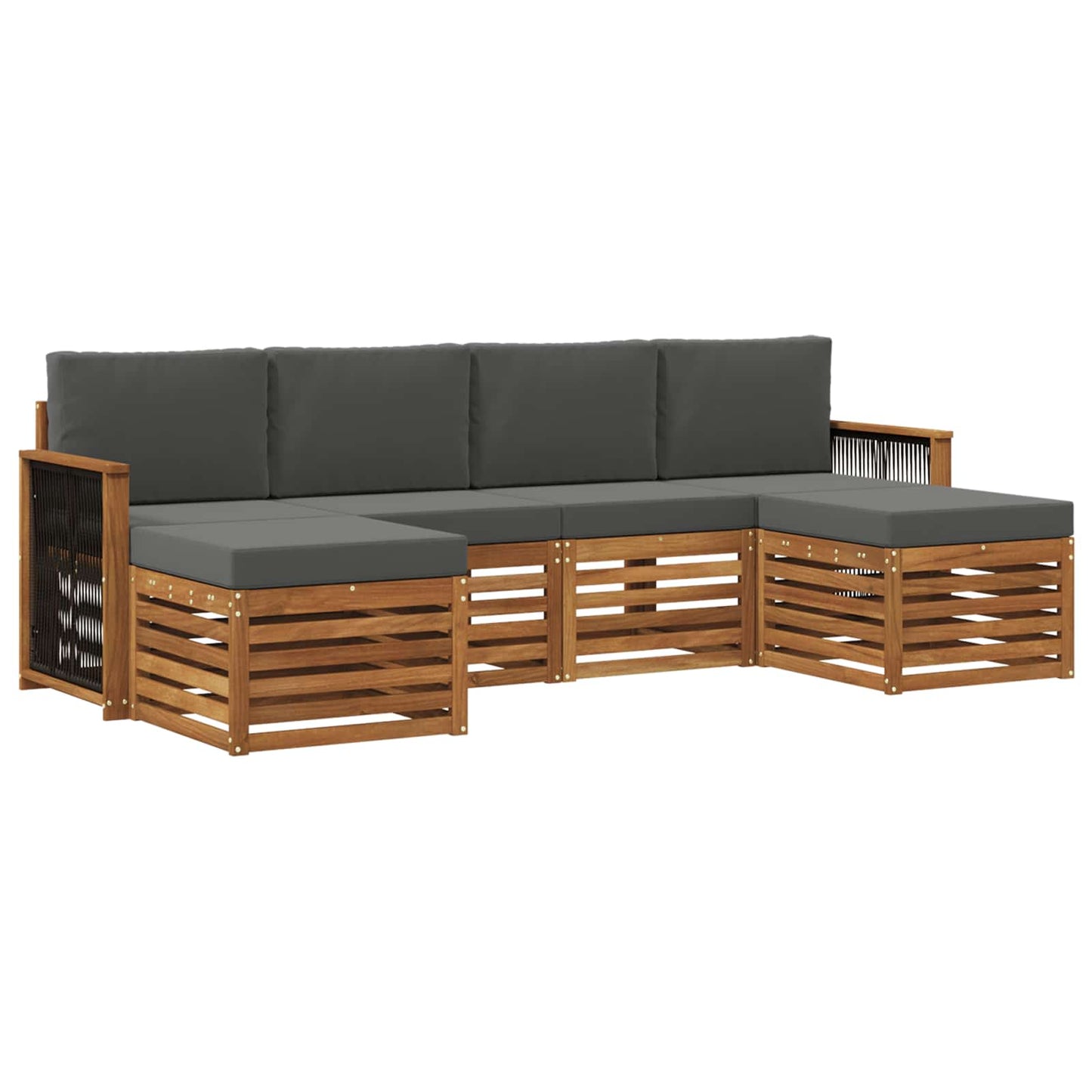 Sofa-Sets Massief Acaciahout is nu te koop bij PeponiXL, paradijselijk wonen!