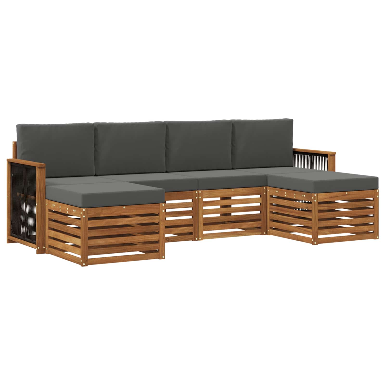 Sofa-Sets Massief Acaciahout is nu te koop bij PeponiXL, paradijselijk wonen!
