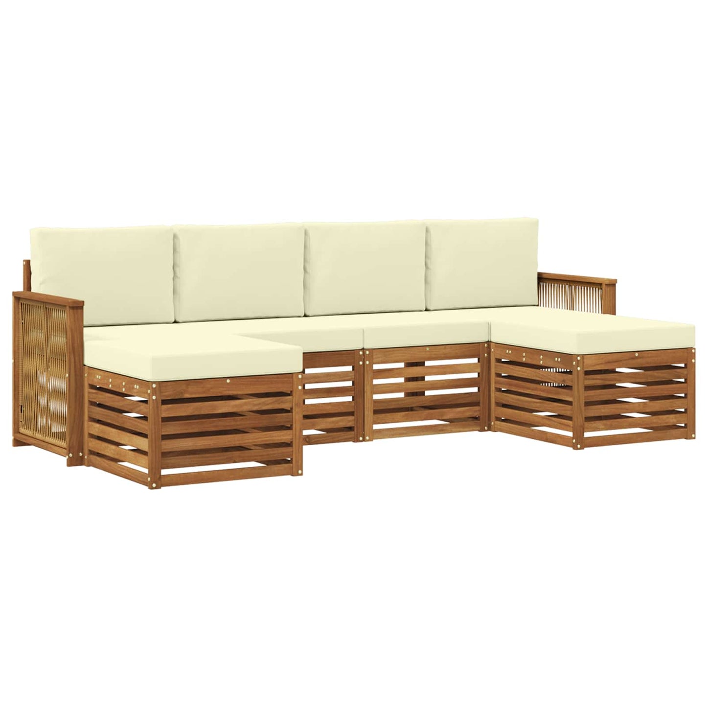 Sofa-Sets Massief Acaciahout is nu te koop bij PeponiXL, paradijselijk wonen!
