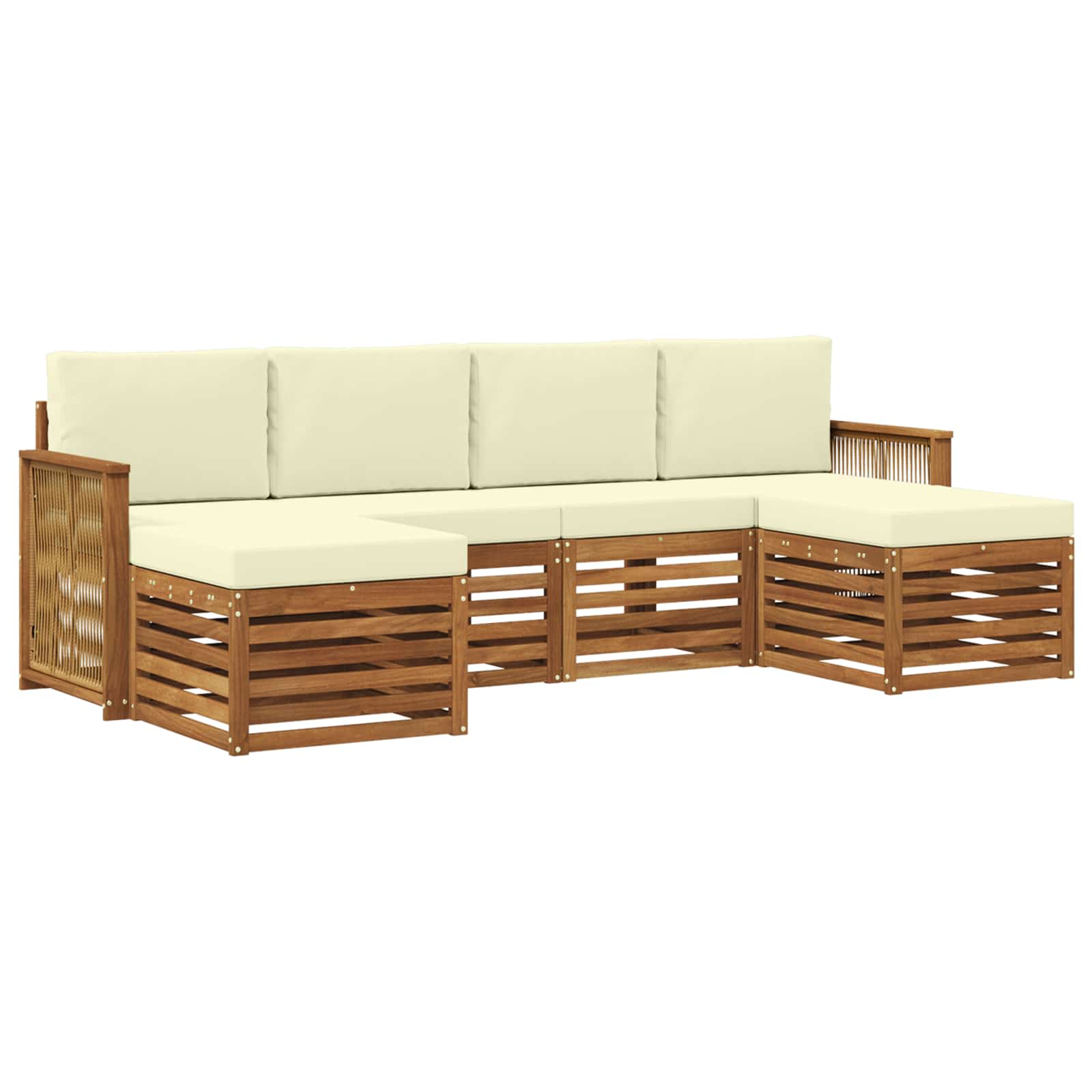 Sofa-Sets Massief Acaciahout is nu te koop bij PeponiXL, paradijselijk wonen!