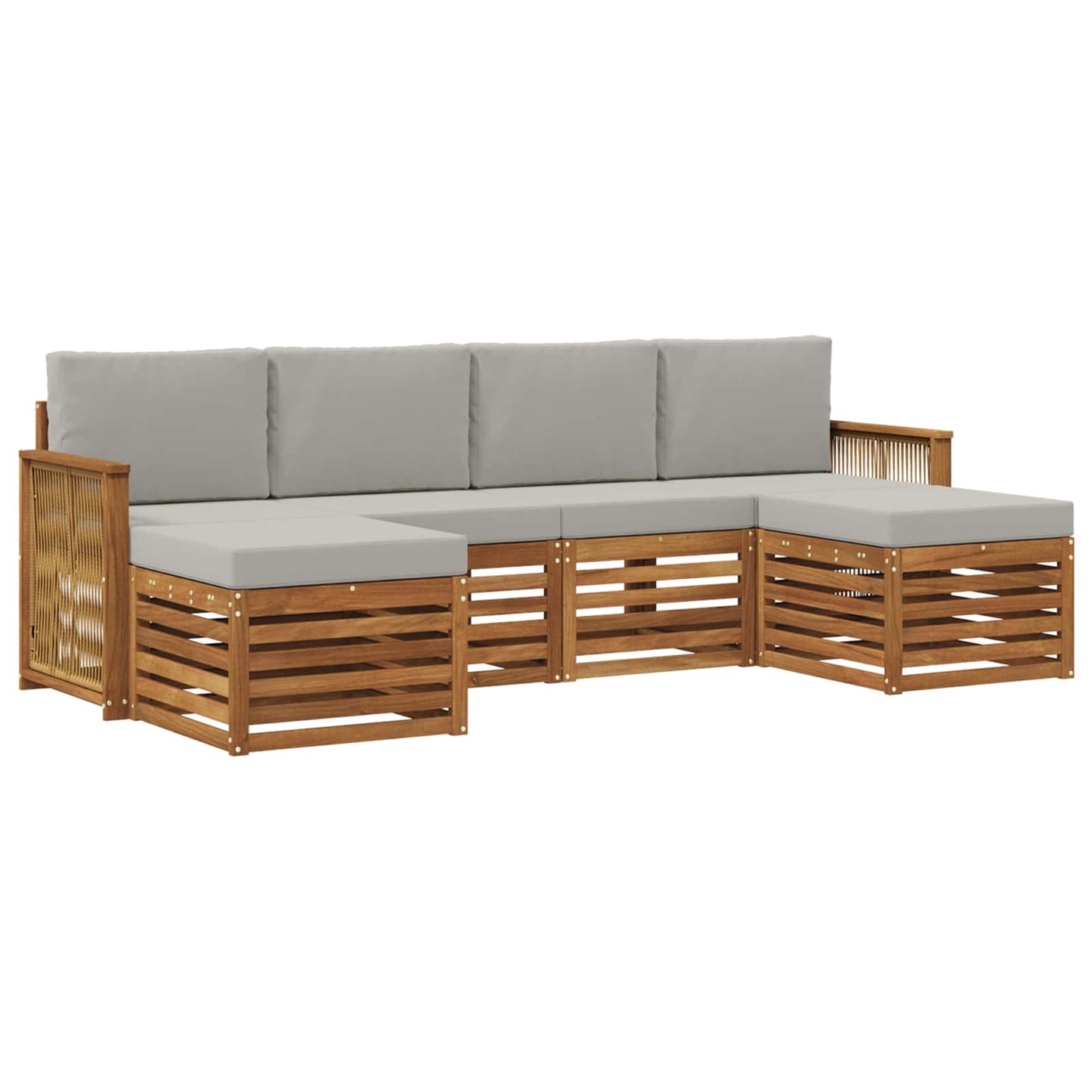 Sofa-Sets Massief Acaciahout is nu te koop bij PeponiXL, paradijselijk wonen!