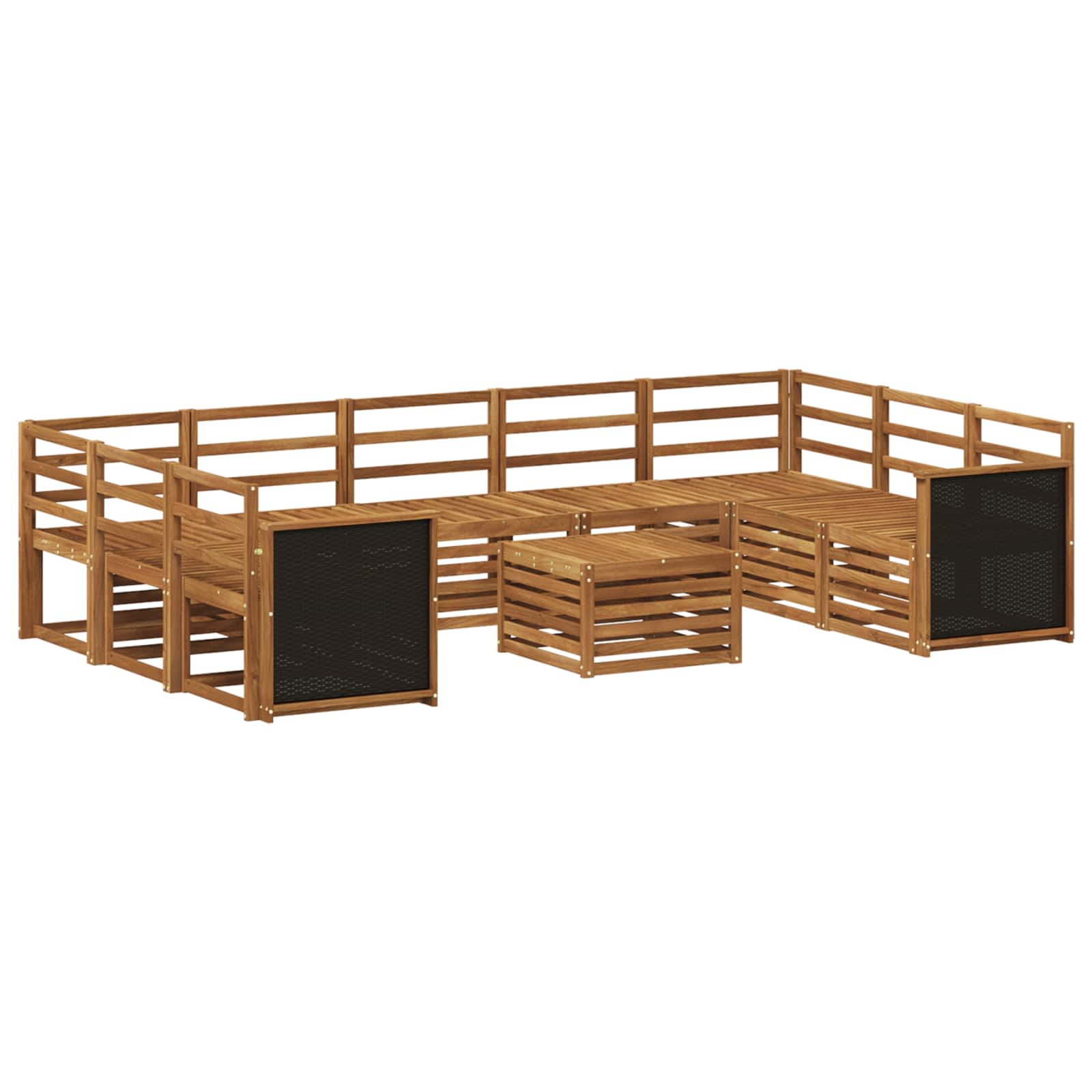 Sofa-Sets Massief Acaciahout is nu te koop bij PeponiXL, paradijselijk wonen!