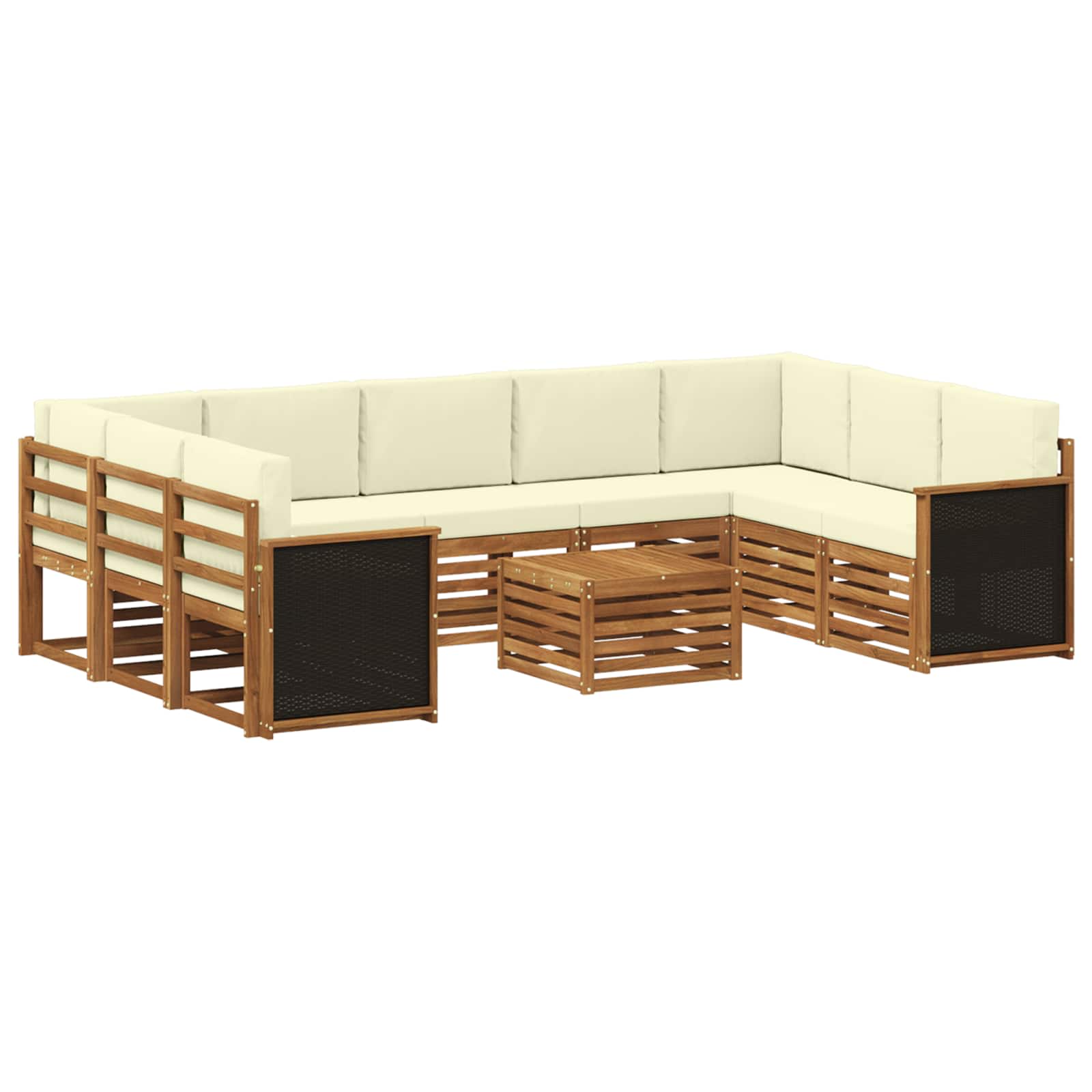 Sofa-Sets Massief Acaciahout is nu te koop bij PeponiXL, paradijselijk wonen!