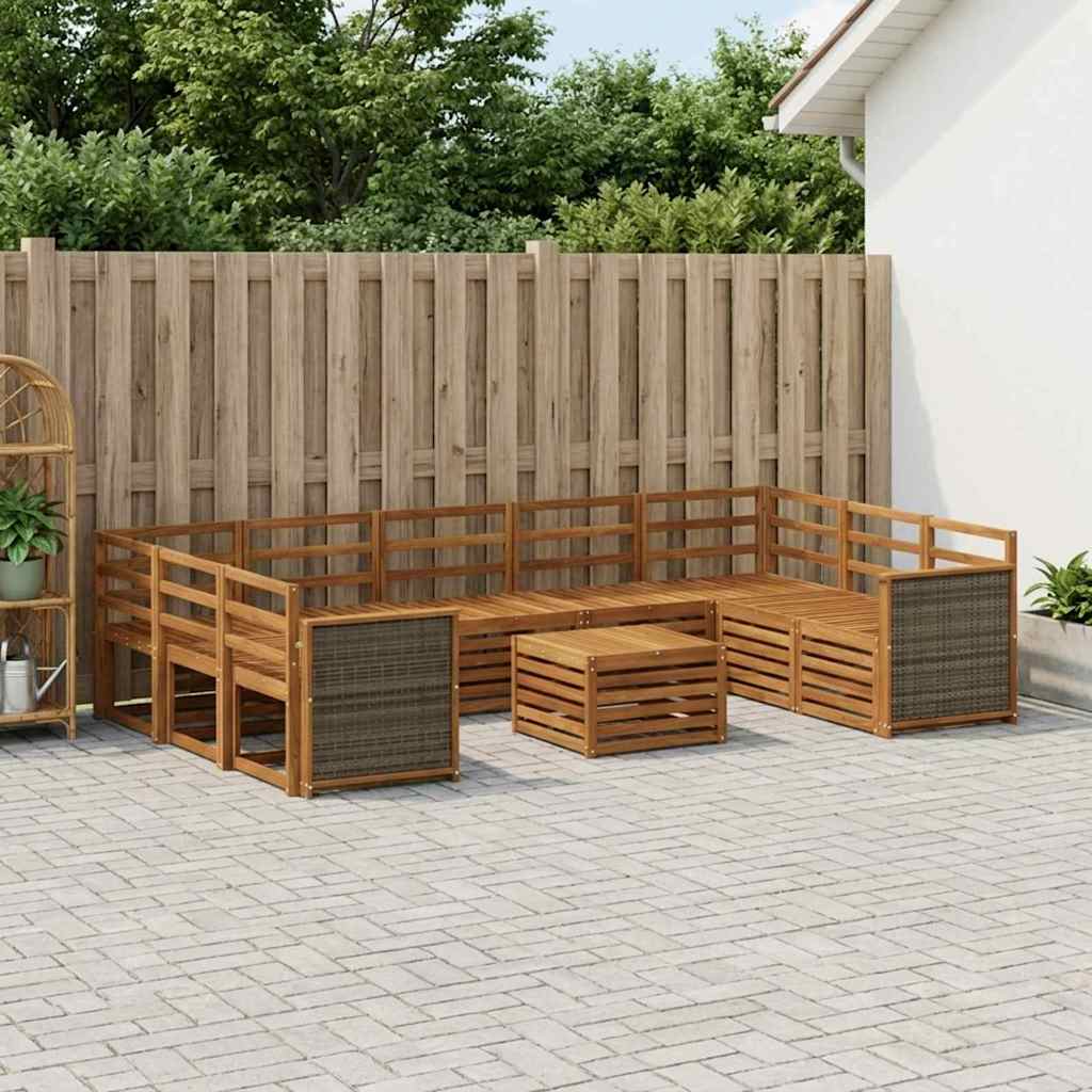 Sofa-Sets Massief Acaciahout is nu te koop bij PeponiXL, paradijselijk wonen!