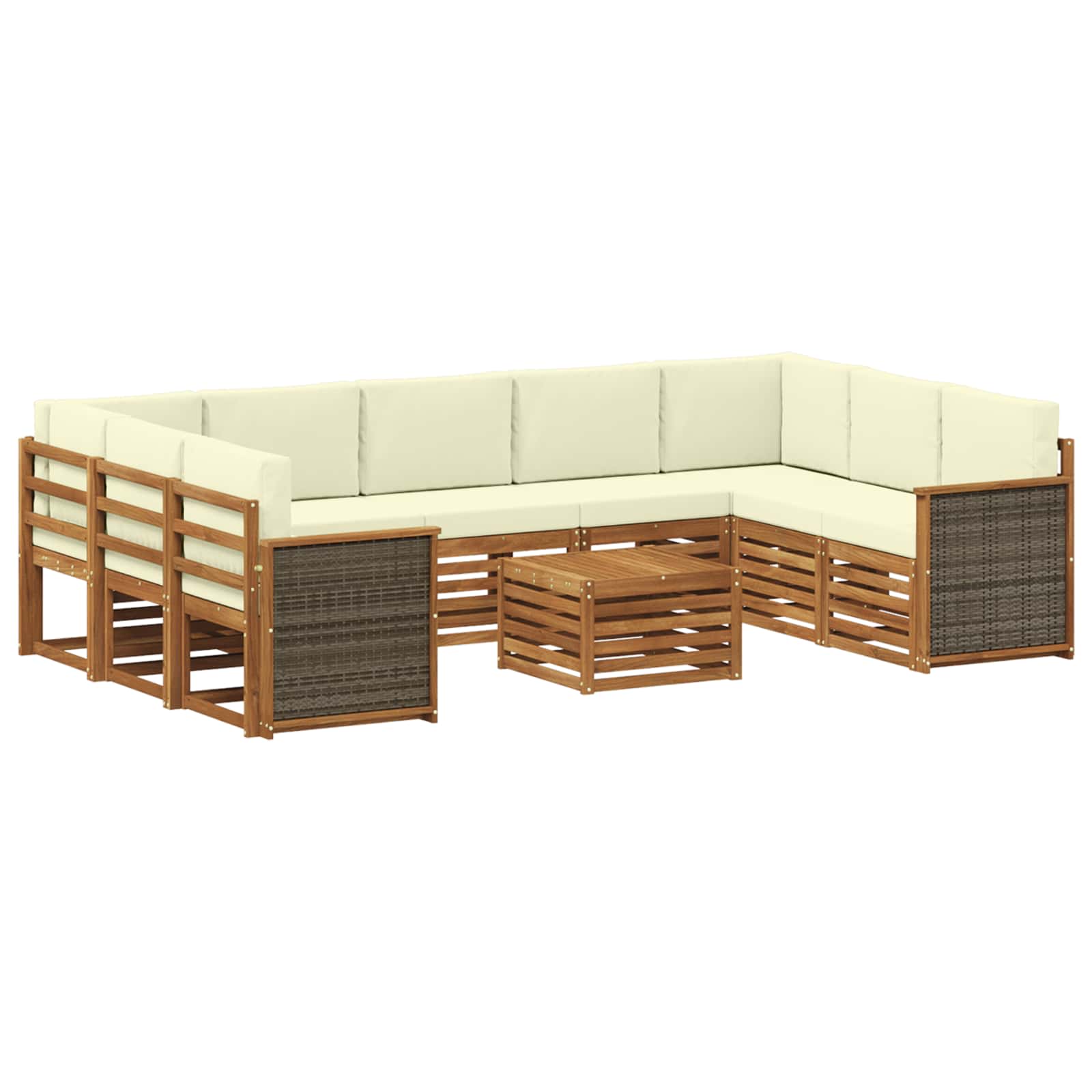 Sofa-Sets Massief Acaciahout is nu te koop bij PeponiXL, paradijselijk wonen!