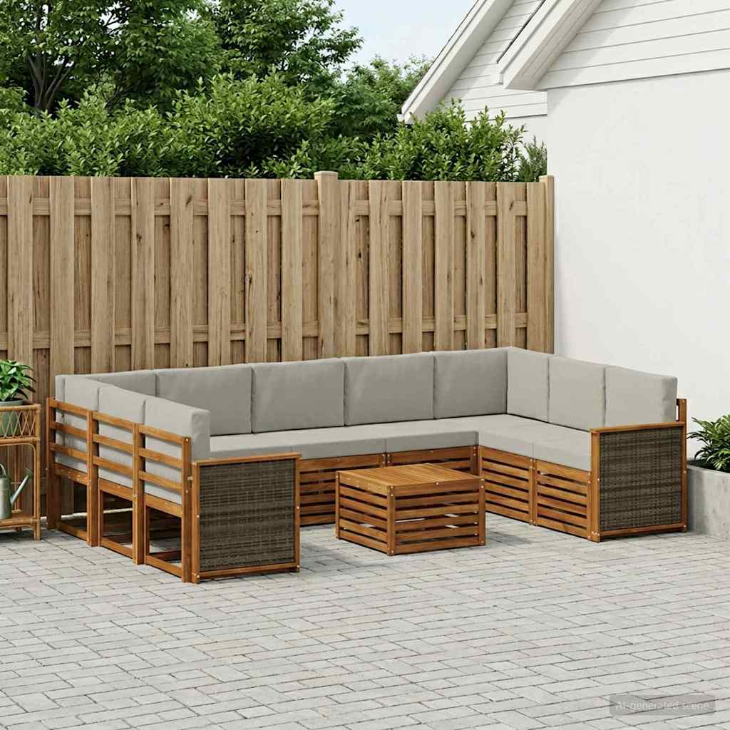 Sofa-Sets Massief Acaciahout is nu te koop bij PeponiXL, paradijselijk wonen!