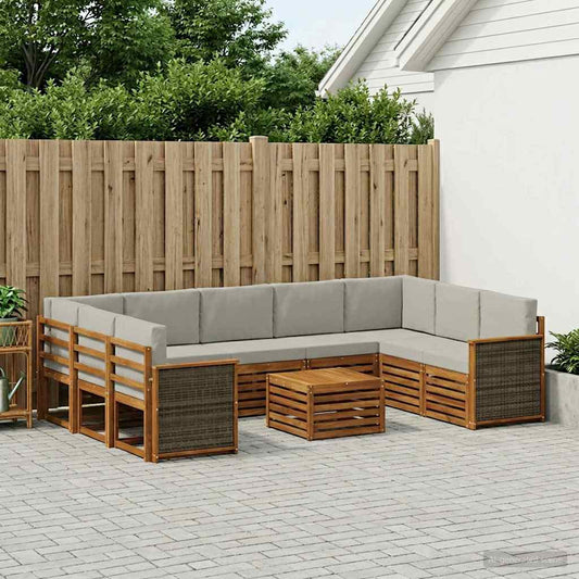 Sofa-Sets Massief Acaciahout is nu te koop bij PeponiXL, paradijselijk wonen!