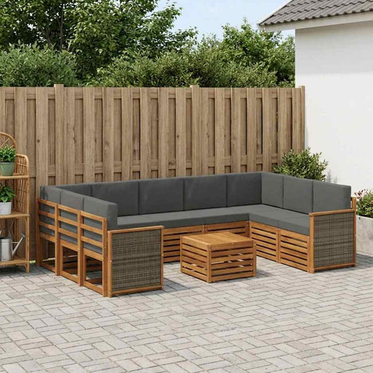 Sofa-Sets Massief Acaciahout is nu te koop bij PeponiXL, paradijselijk wonen!