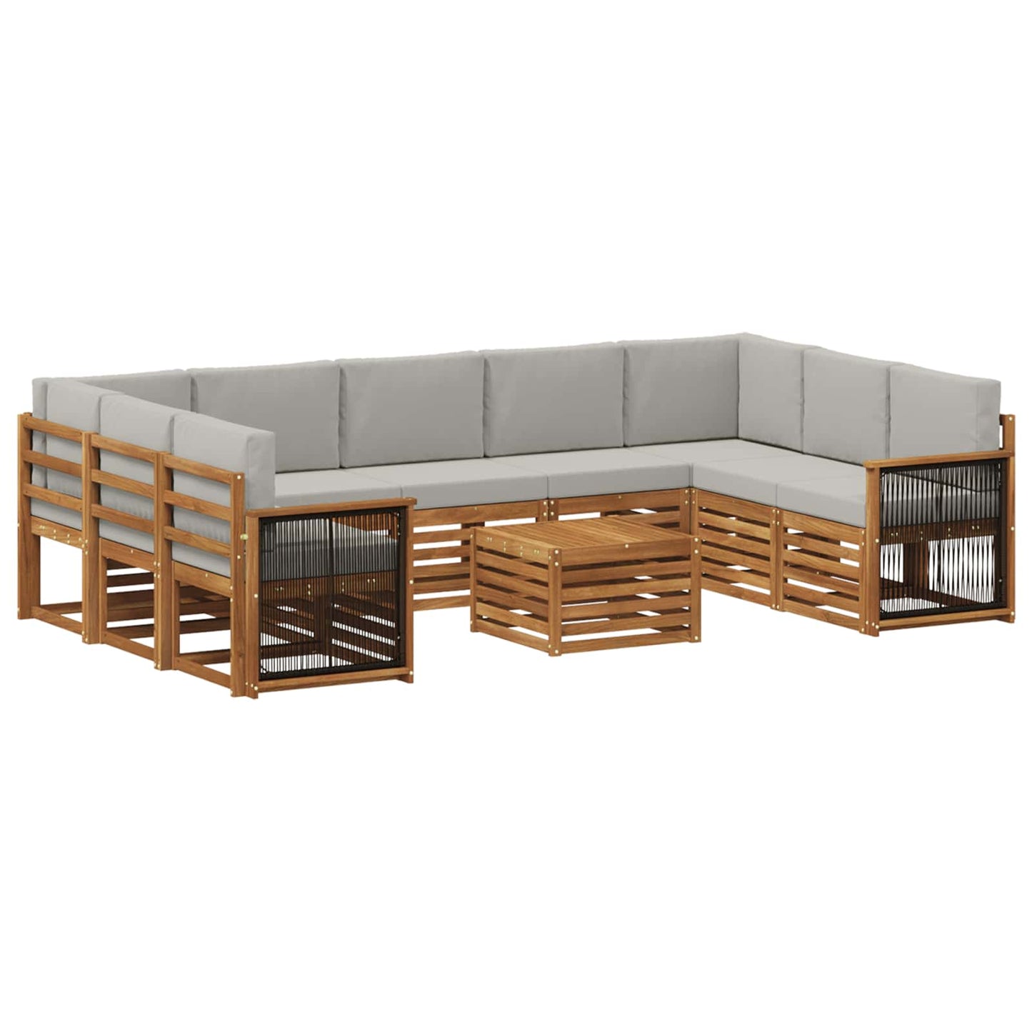 Sofa-Sets Massief Acaciahout is nu te koop bij PeponiXL, paradijselijk wonen!