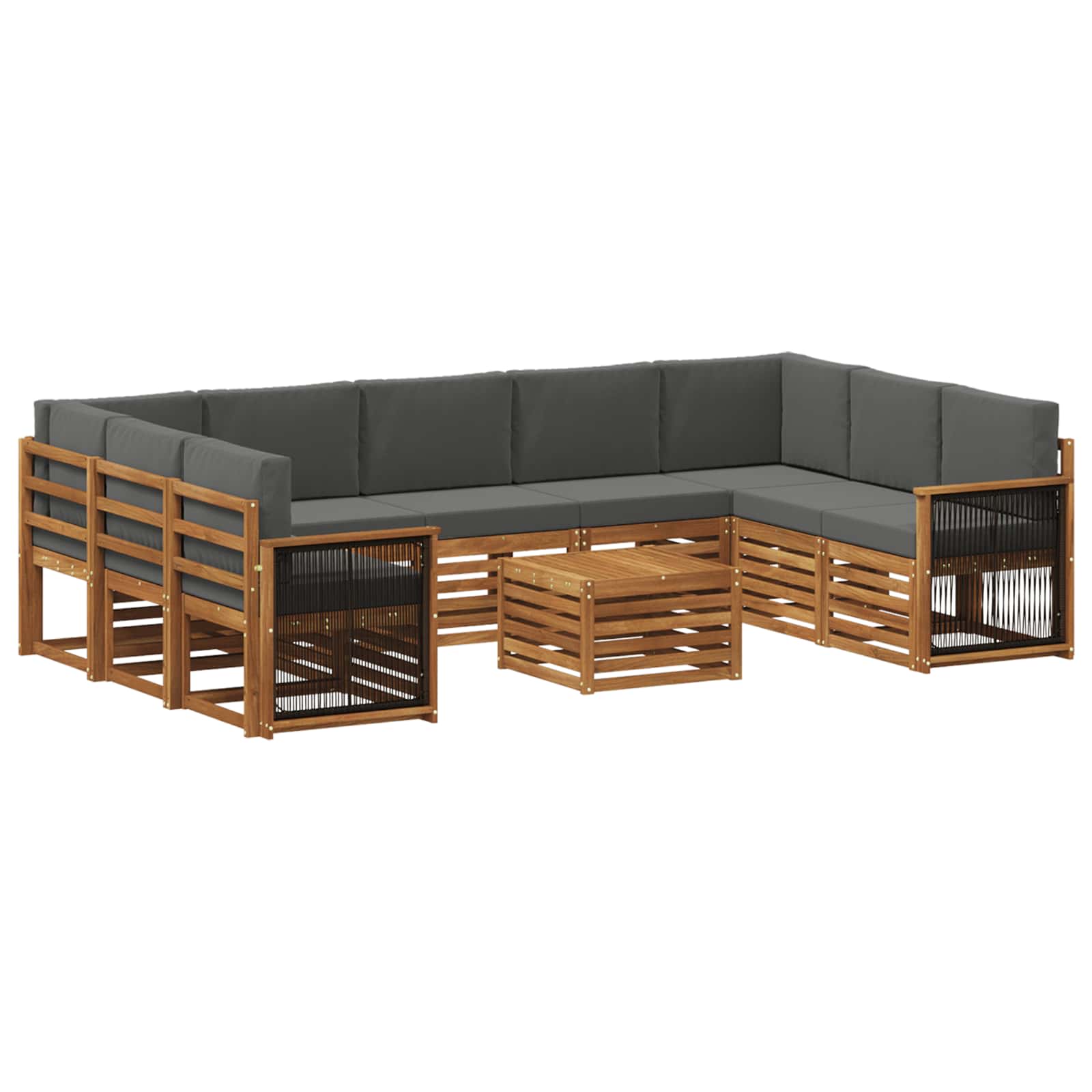 Sofa-Sets Massief Acaciahout is nu te koop bij PeponiXL, paradijselijk wonen!