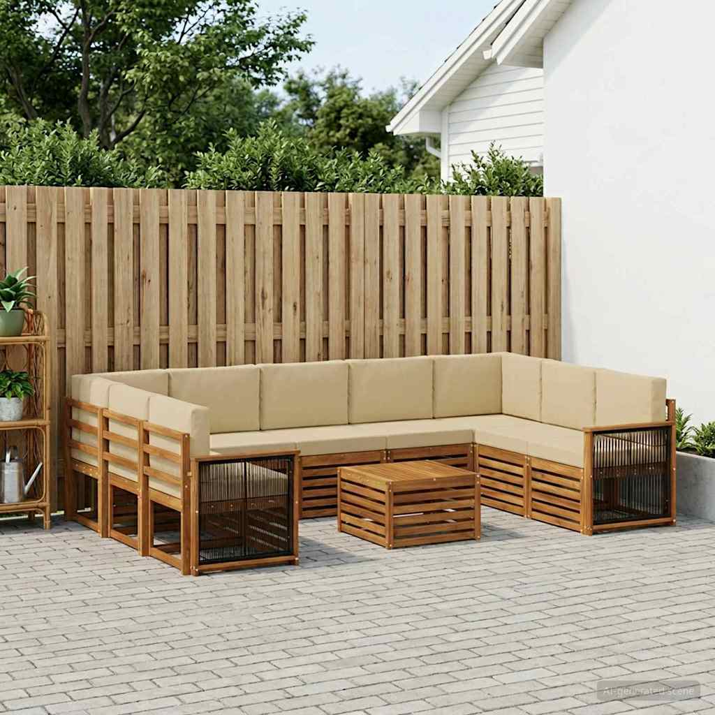 Sofa-Sets Massief Acaciahout is nu te koop bij PeponiXL, paradijselijk wonen!