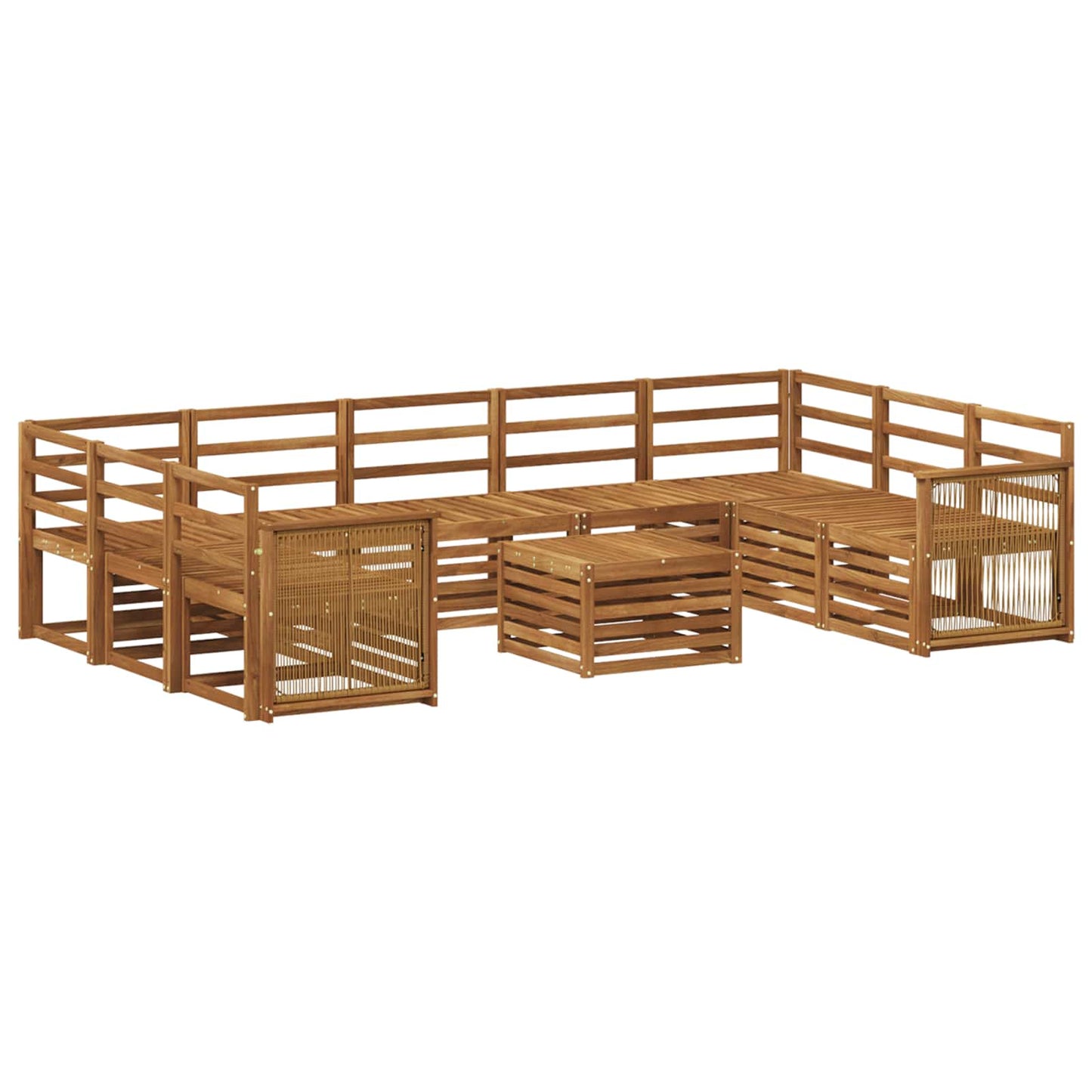 Sofa-Sets Massief Acaciahout is nu te koop bij PeponiXL, paradijselijk wonen!