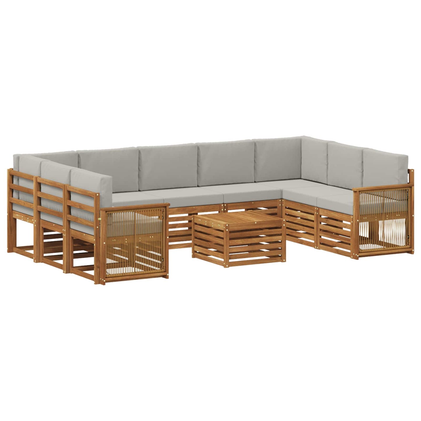 Sofa-Sets Massief Acaciahout is nu te koop bij PeponiXL, paradijselijk wonen!