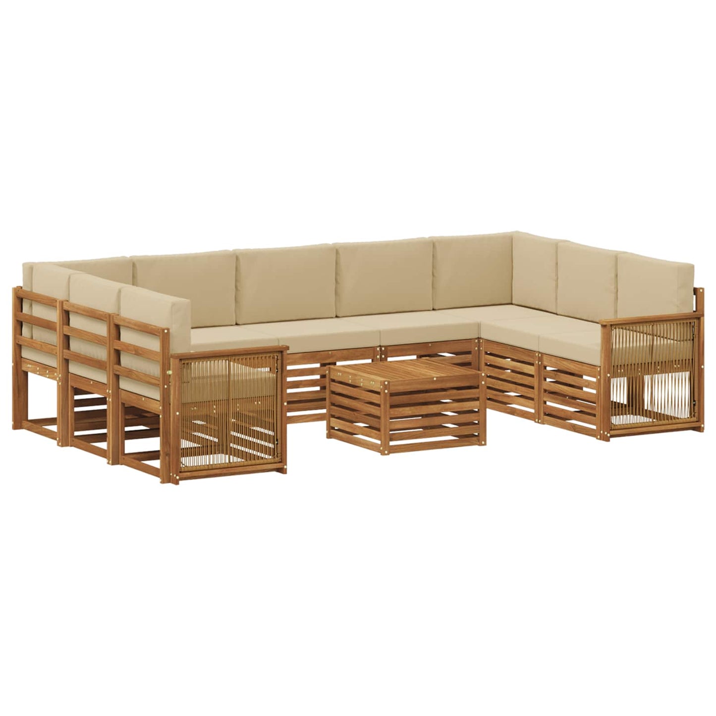 Sofa-Sets Massief Acaciahout is nu te koop bij PeponiXL, paradijselijk wonen!