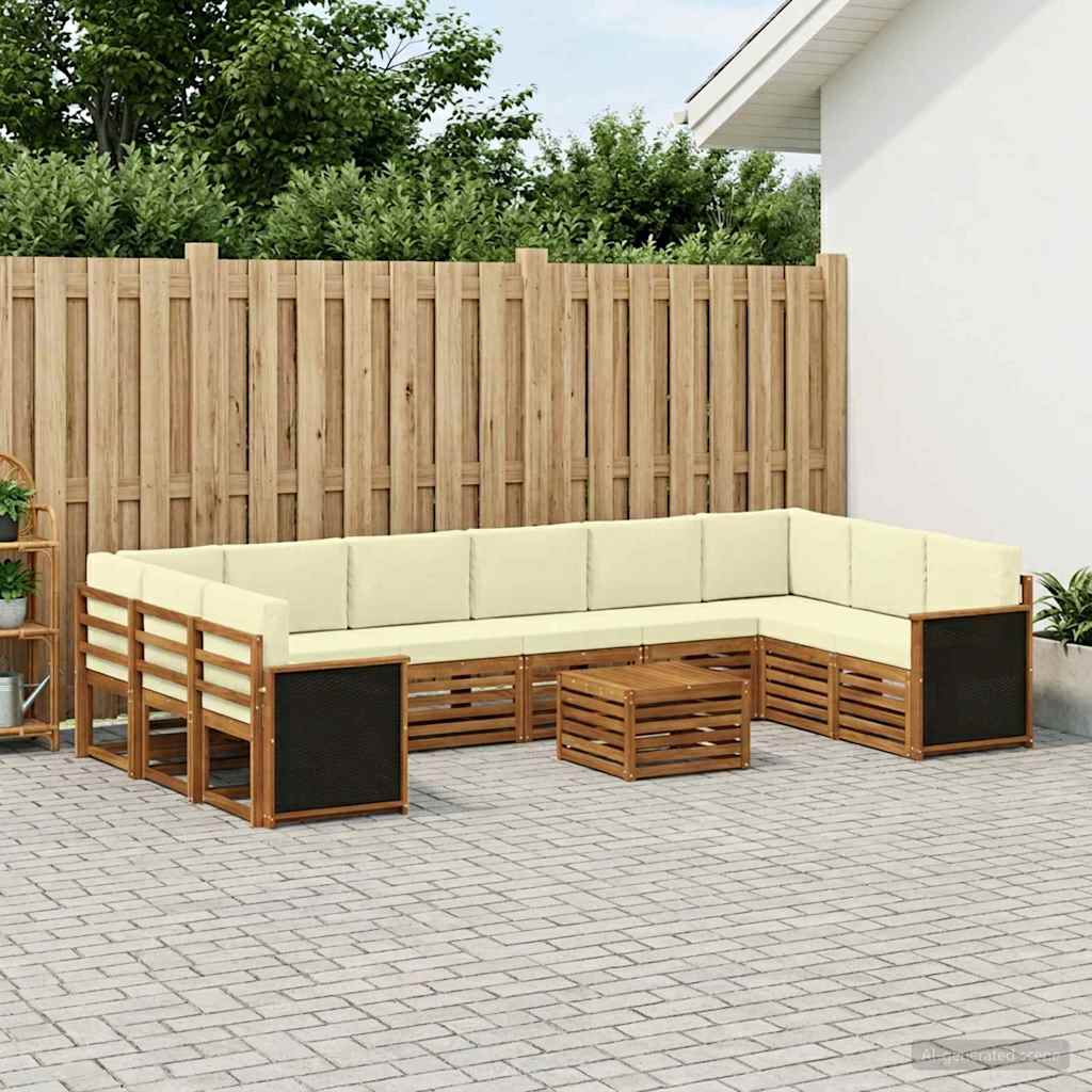 Buiten bankenset 8 pcs is nu te koop bij PeponiXL, paradijselijk wonen!
