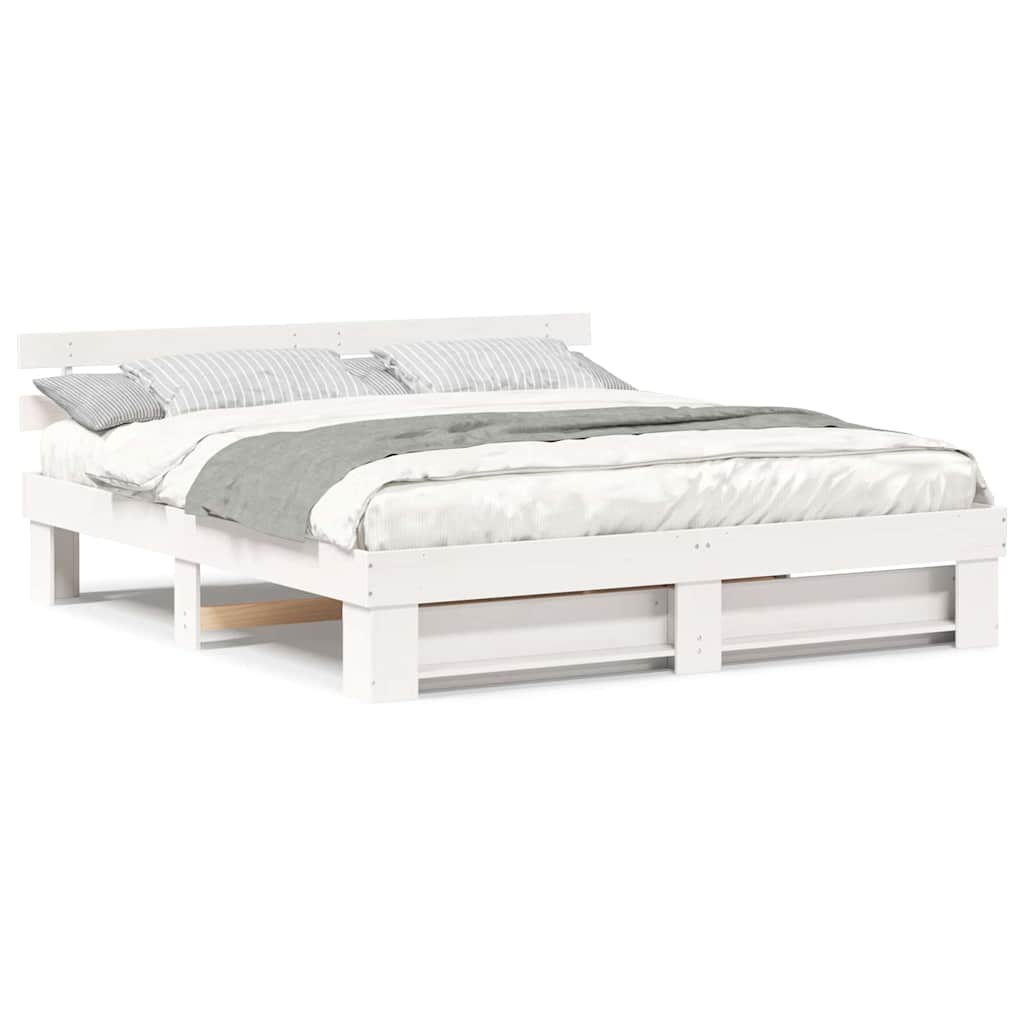 Queen Bedframe 200 x 200 cm is nu te koop bij PeponiXL, paradijselijk wonen!