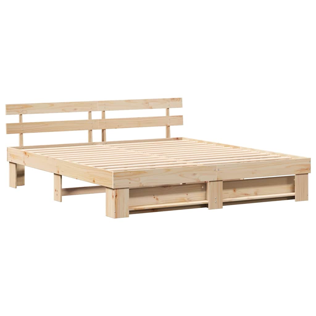 Grenen bedframe 180 x 200 cm is nu te koop bij PeponiXL, paradijselijk wonen!