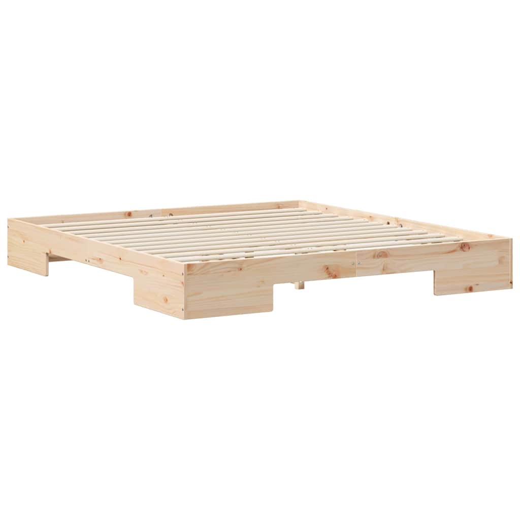 Bedframe Bruin 200 x 200 cm is nu te koop bij PeponiXL, paradijselijk wonen!
