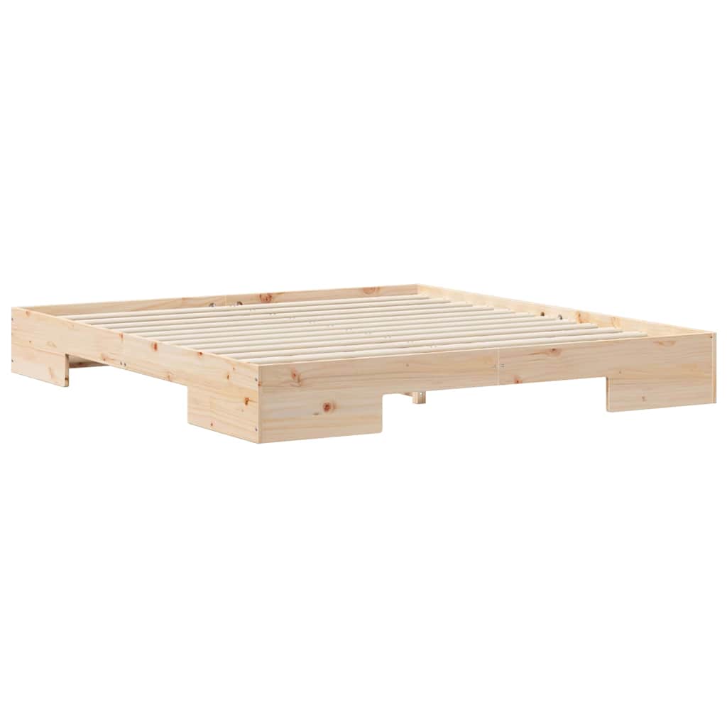 Bedframe Bruin 200 x 200 cm is nu te koop bij PeponiXL, paradijselijk wonen!