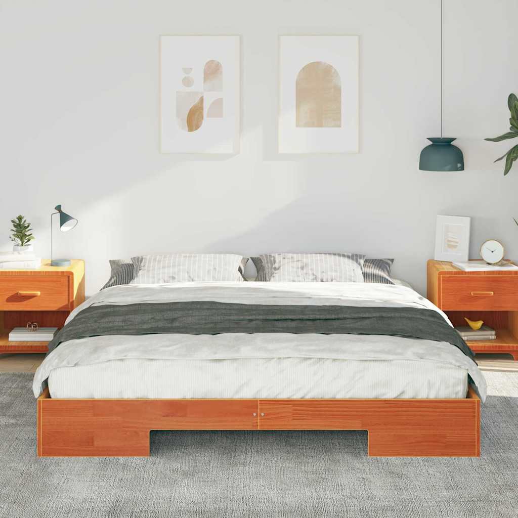 Bedframe Bruin 200 x 200 cm is nu te koop bij PeponiXL, paradijselijk wonen!